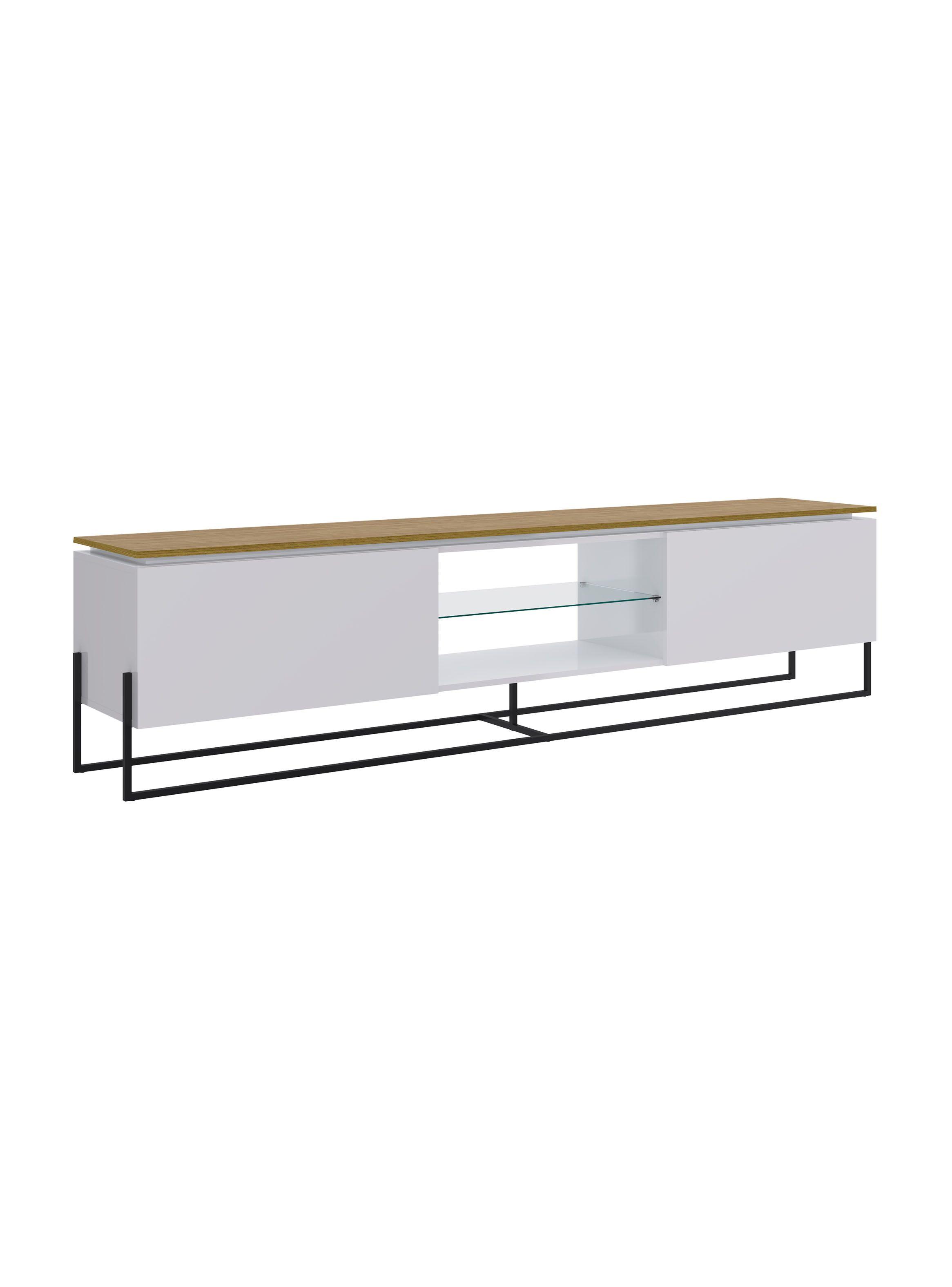 Rack Decocasa TV 60" Vesta Base Negra-2