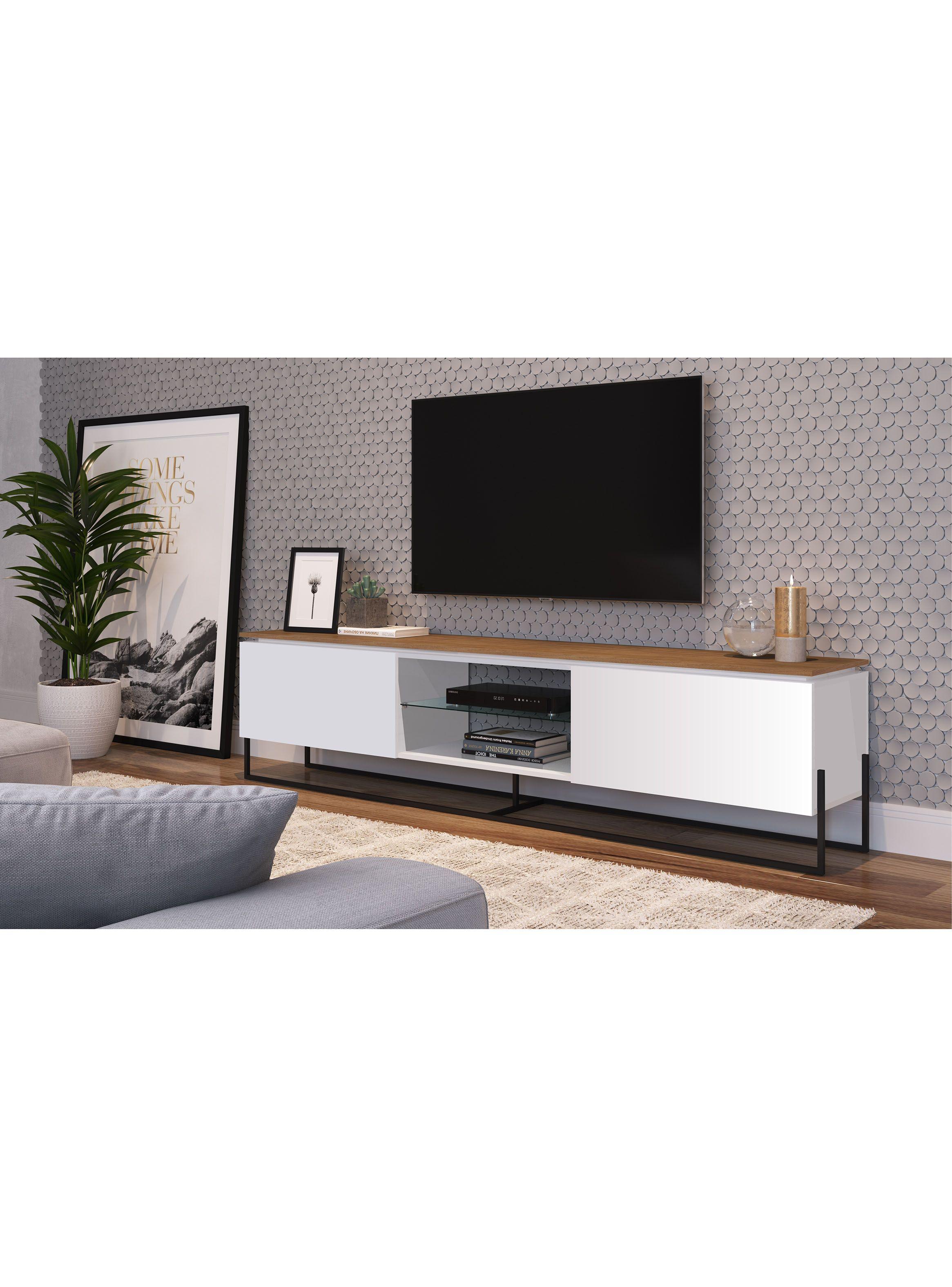 Rack Decocasa TV 60" Vesta Base Negra-0