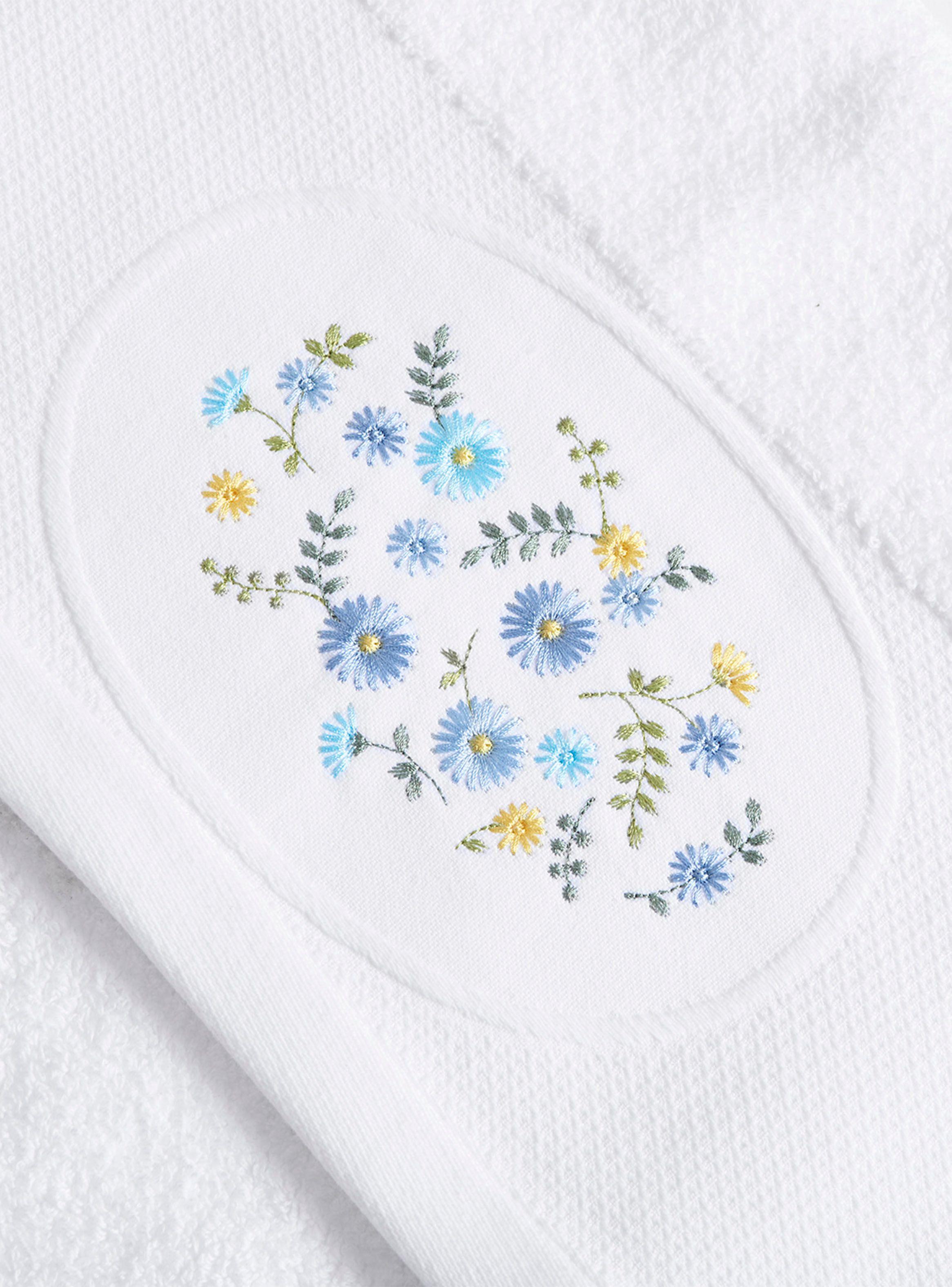 Toalla de Visita 30x50 cm Bouquet 500 g-2