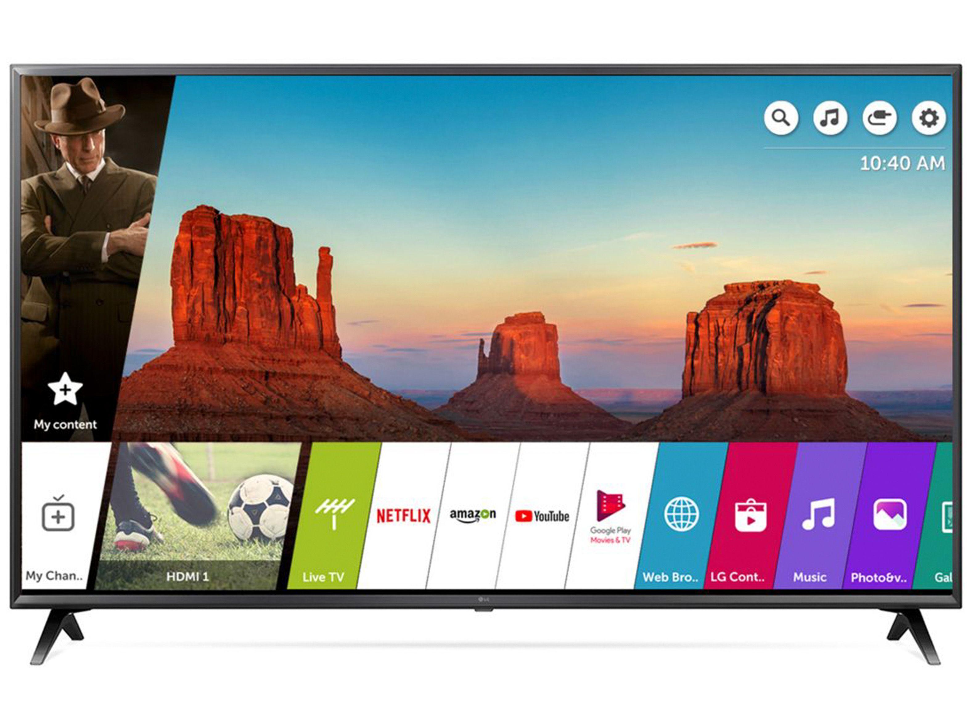 LED Smart TV LG 49" UHD 4K 49UK6200-0