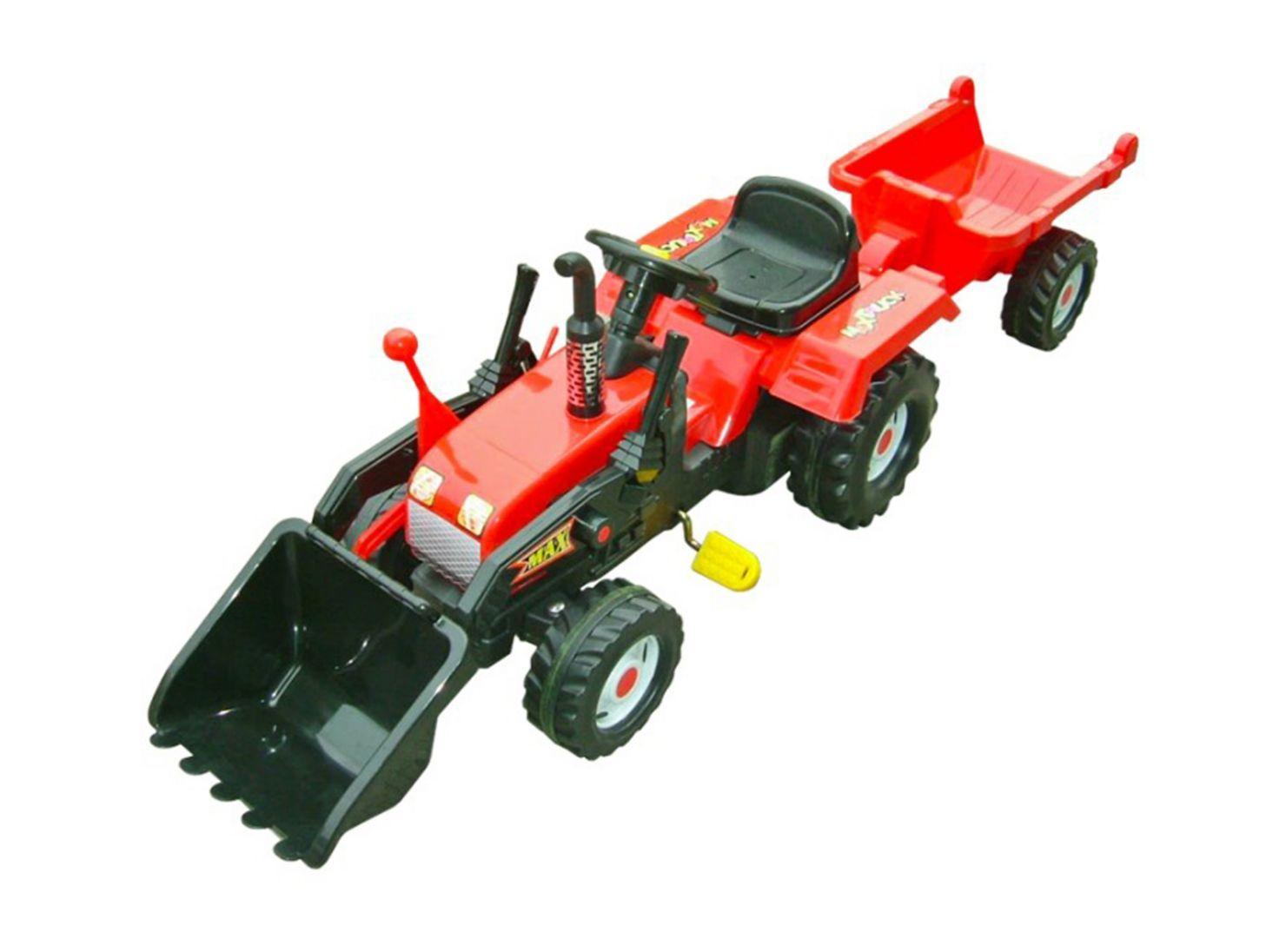 Vehículo Infantil Cargador Rojo Talbot-0