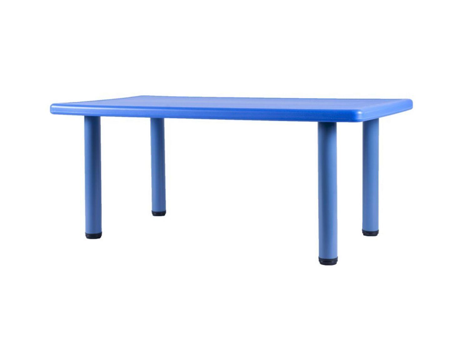 Mesa Rectangular Azul-1