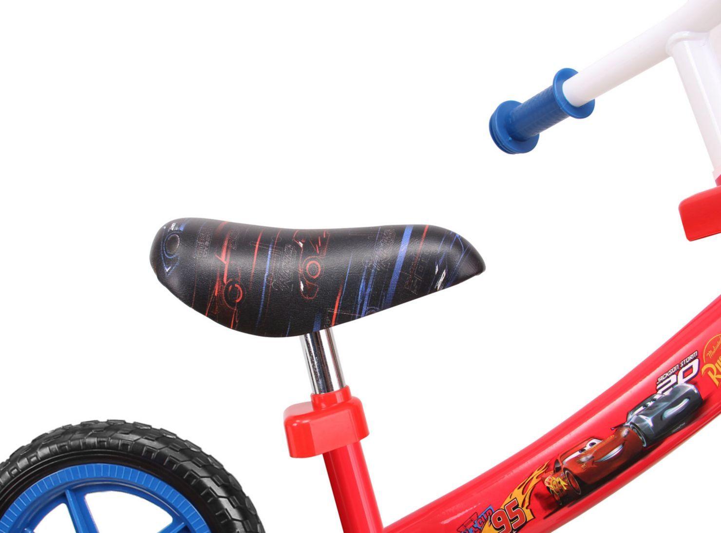 Bicicleta de Aprendizaje Disney Infantil Aro 12" Cars Balance Rojo-5
