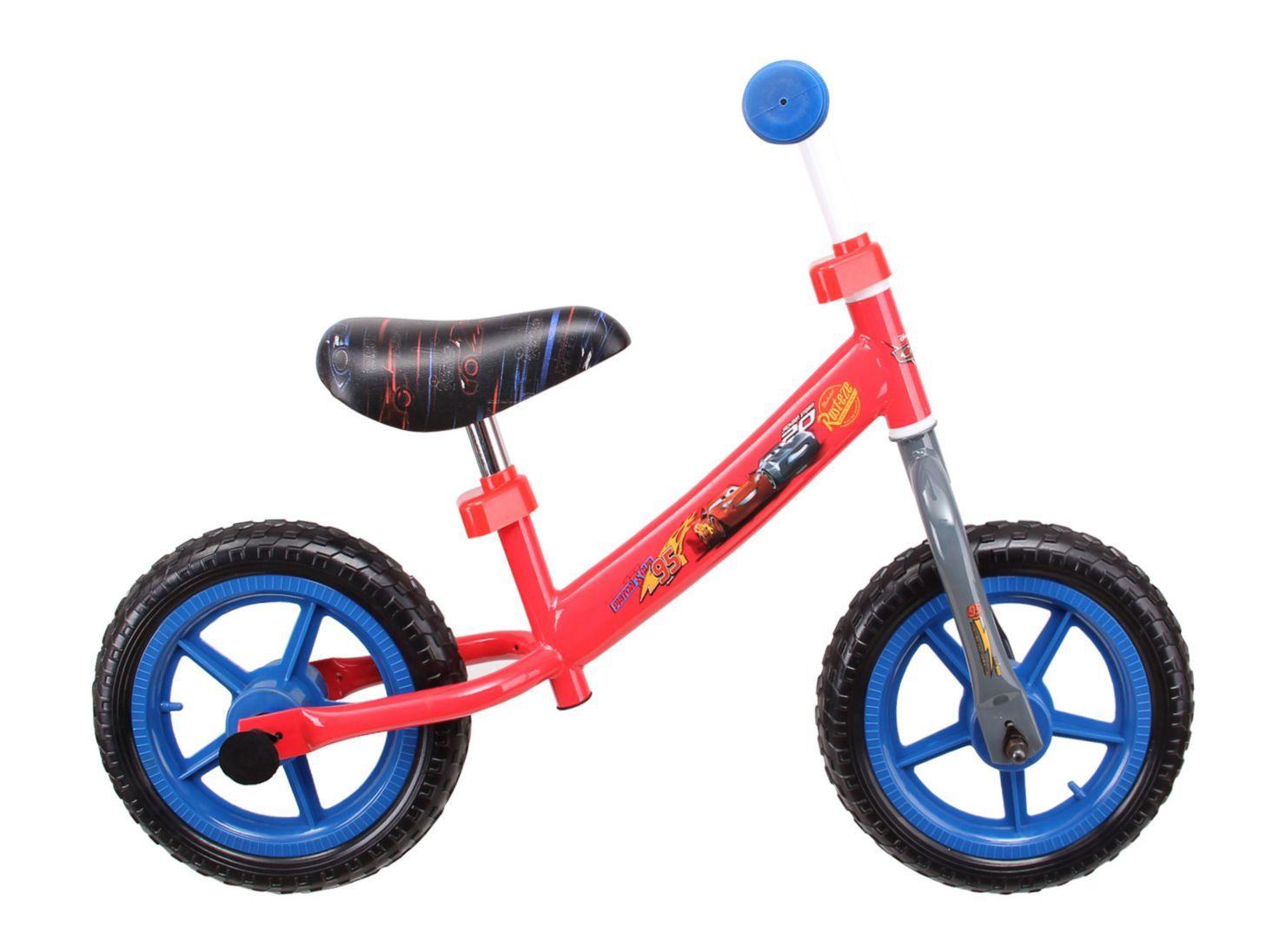 Bicicleta de Aprendizaje Disney Infantil Aro 12" Cars Balance Rojo-0