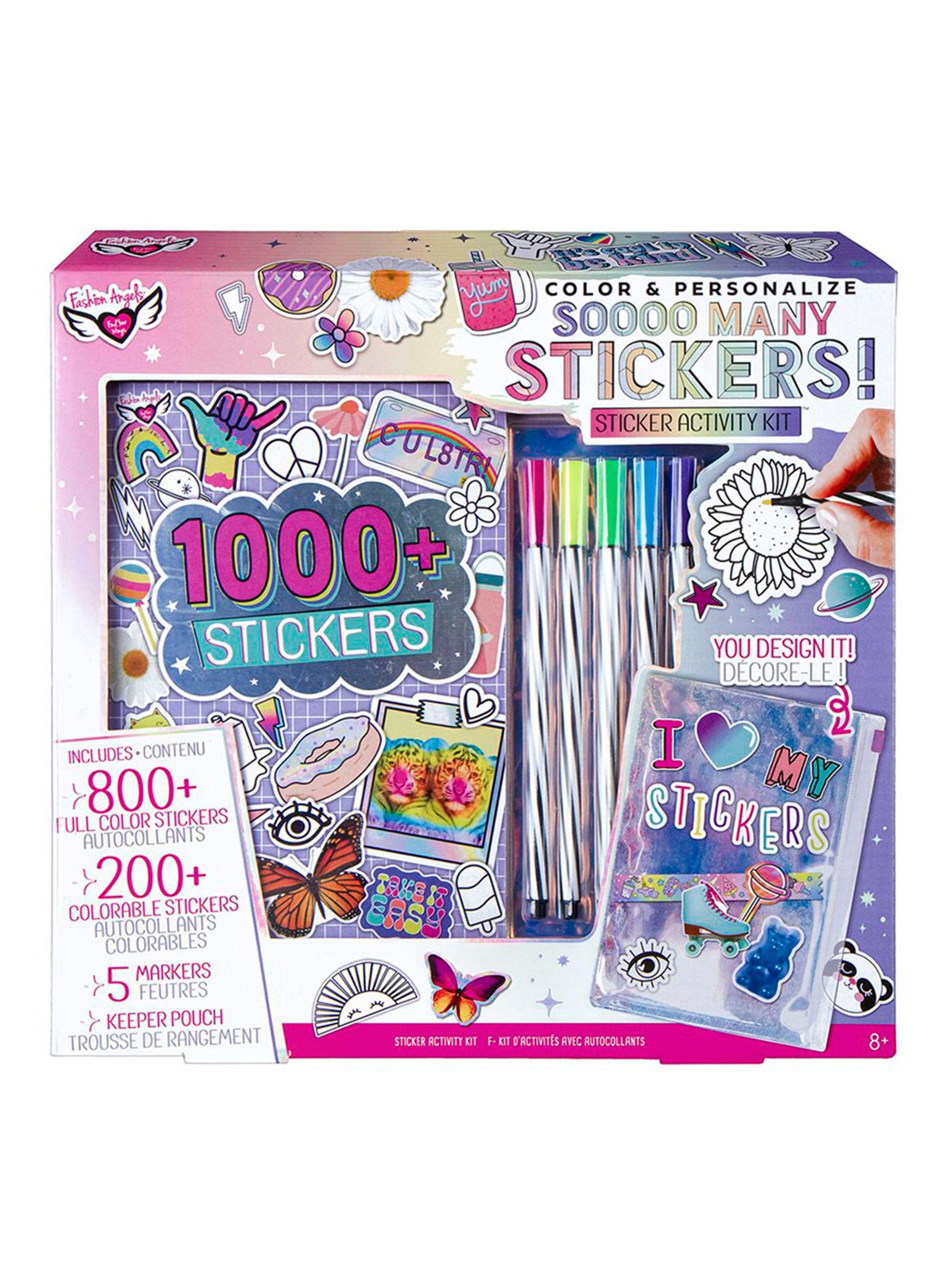 Set de Diseño con Stickers-0