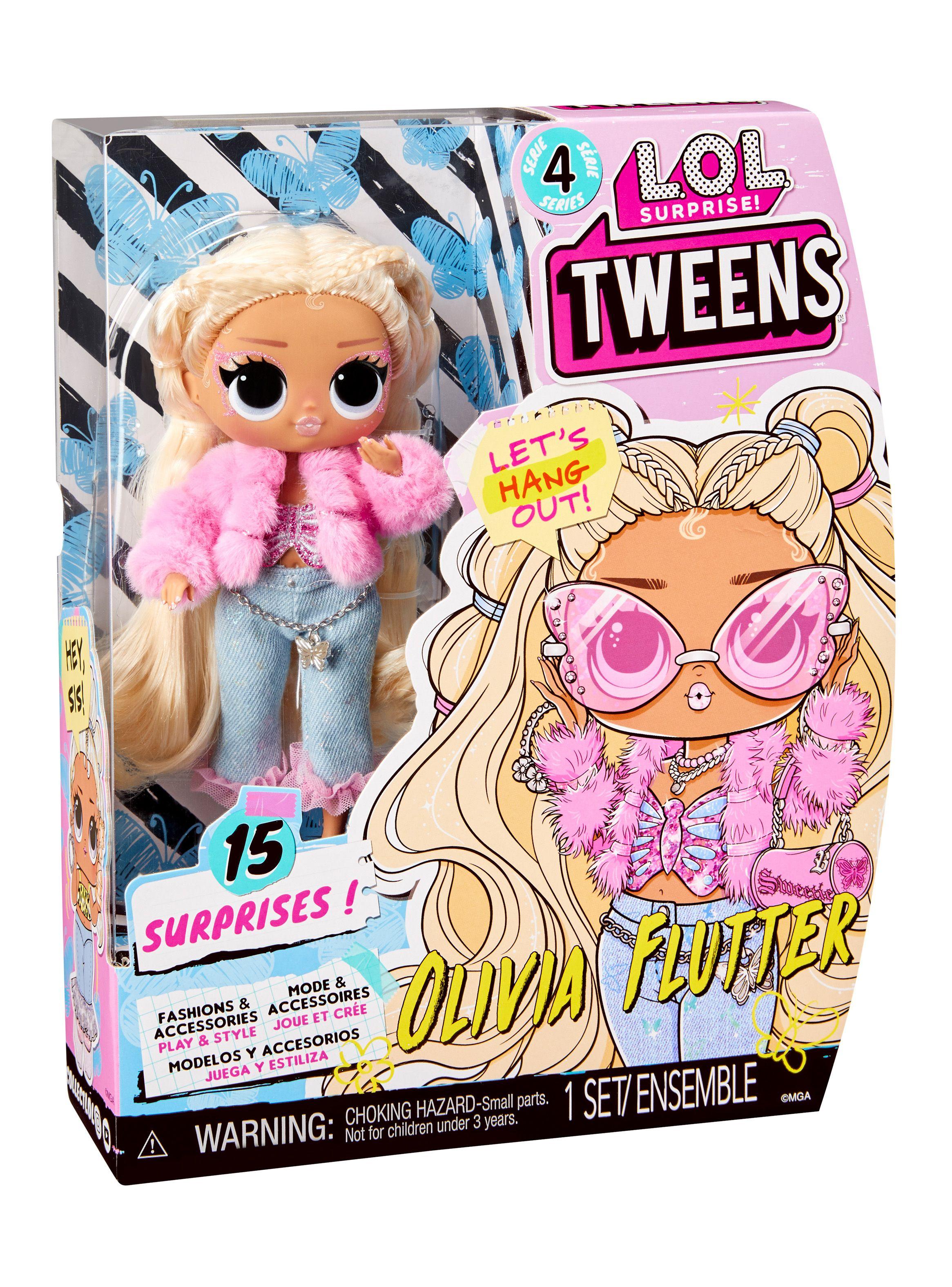 Muñeca L.O.L. Surprise Tweens Doll Olivia Flutter-7