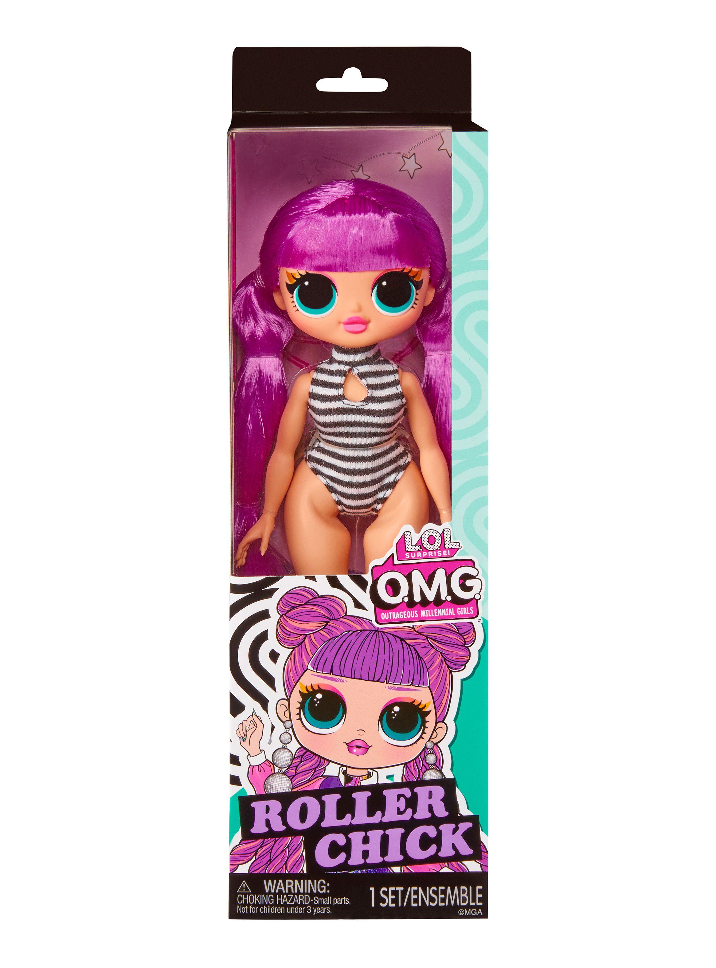 Muñeca L.O.L. Surprise OMG Doll Roller Chick-1