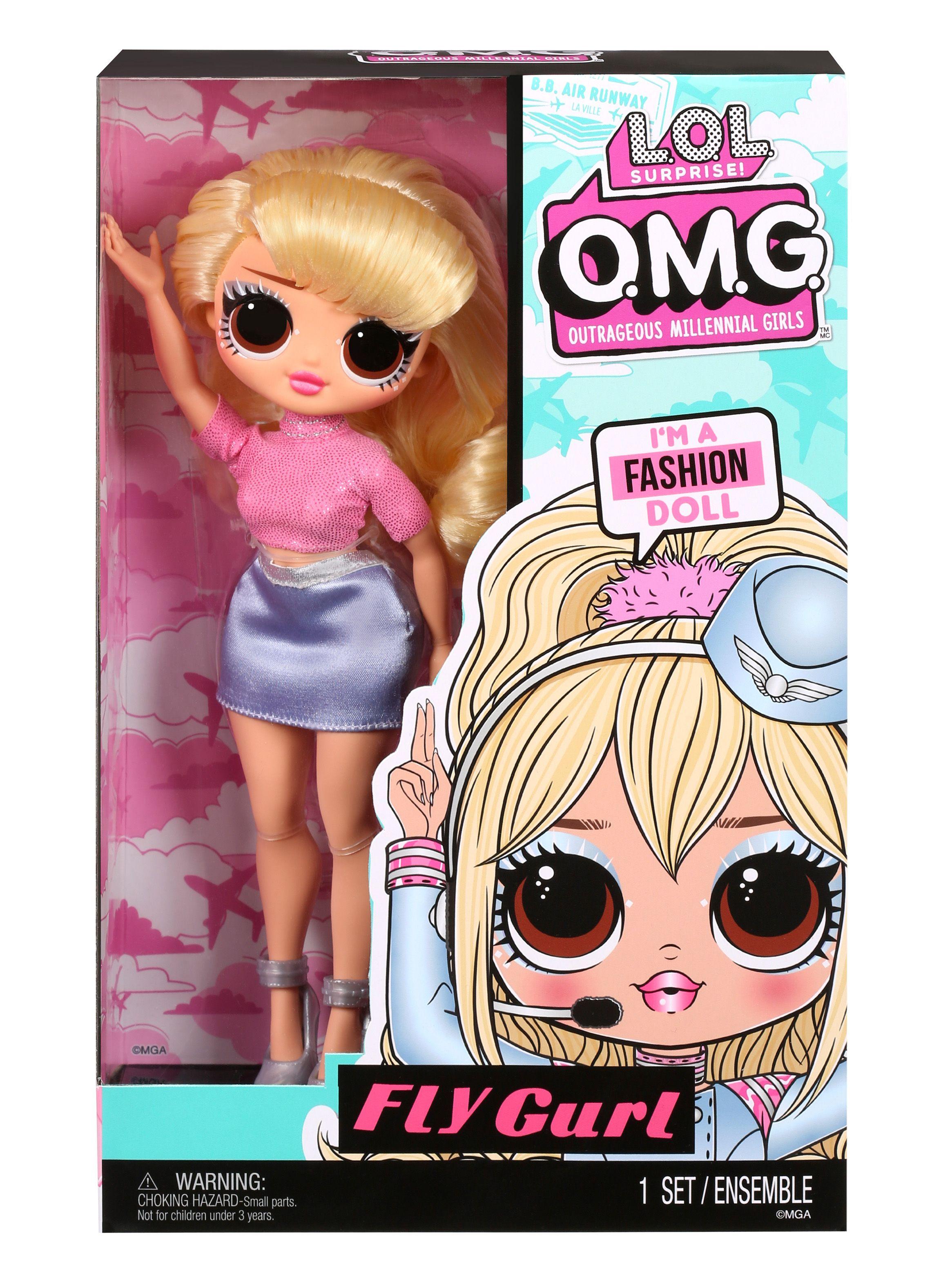 Muñeca L.O.L. Surprise Mid OMG Doll Mx Fly Gurl-1