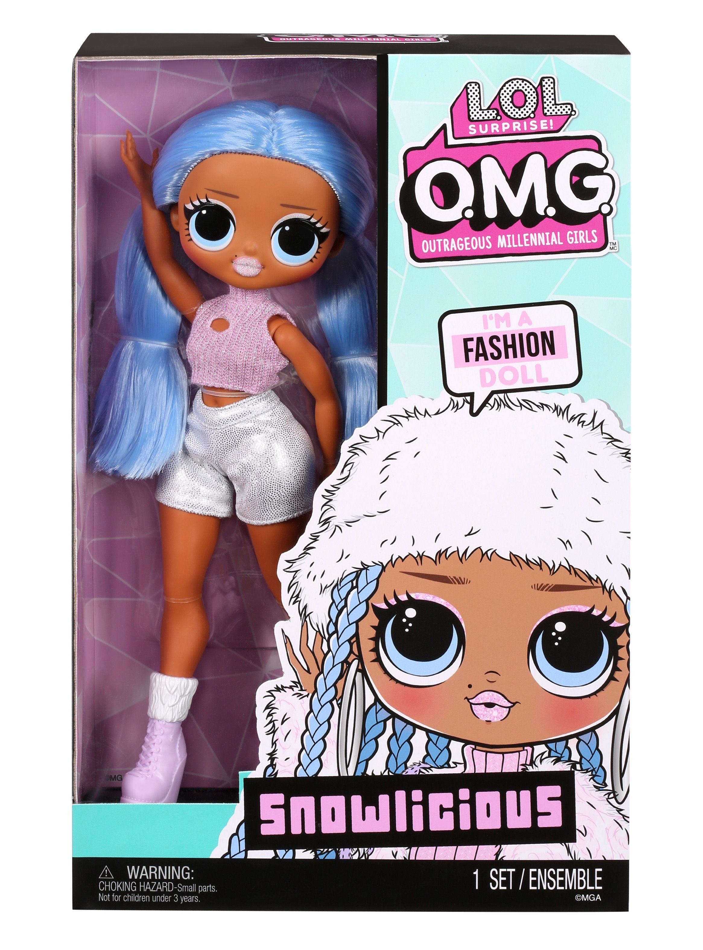 Muñeca L.O.L. Surprise Mid OMG Doll Snowlicious-1