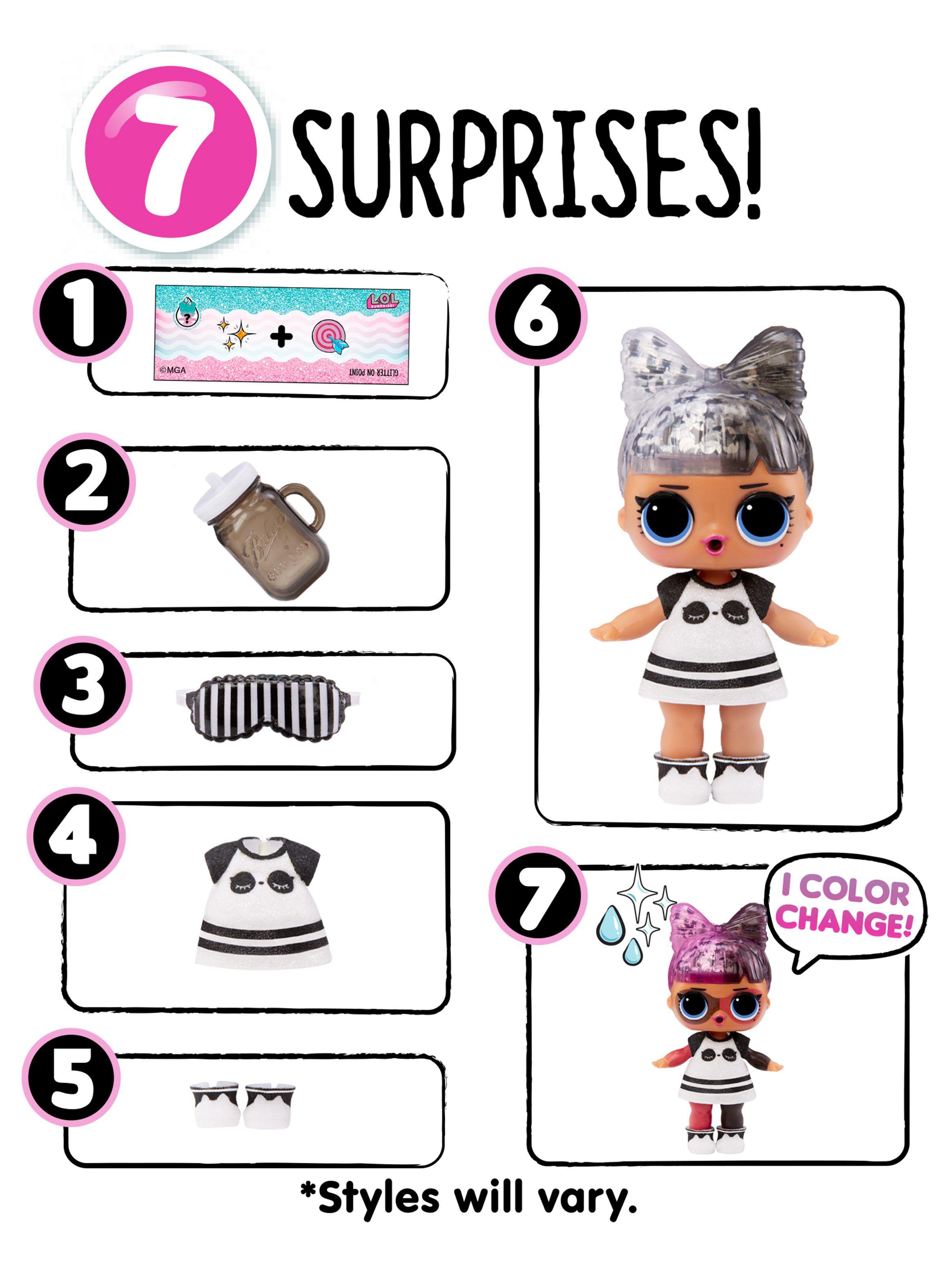 Muñeca L.O.L. Surprise Glitter Color Change Doll-5