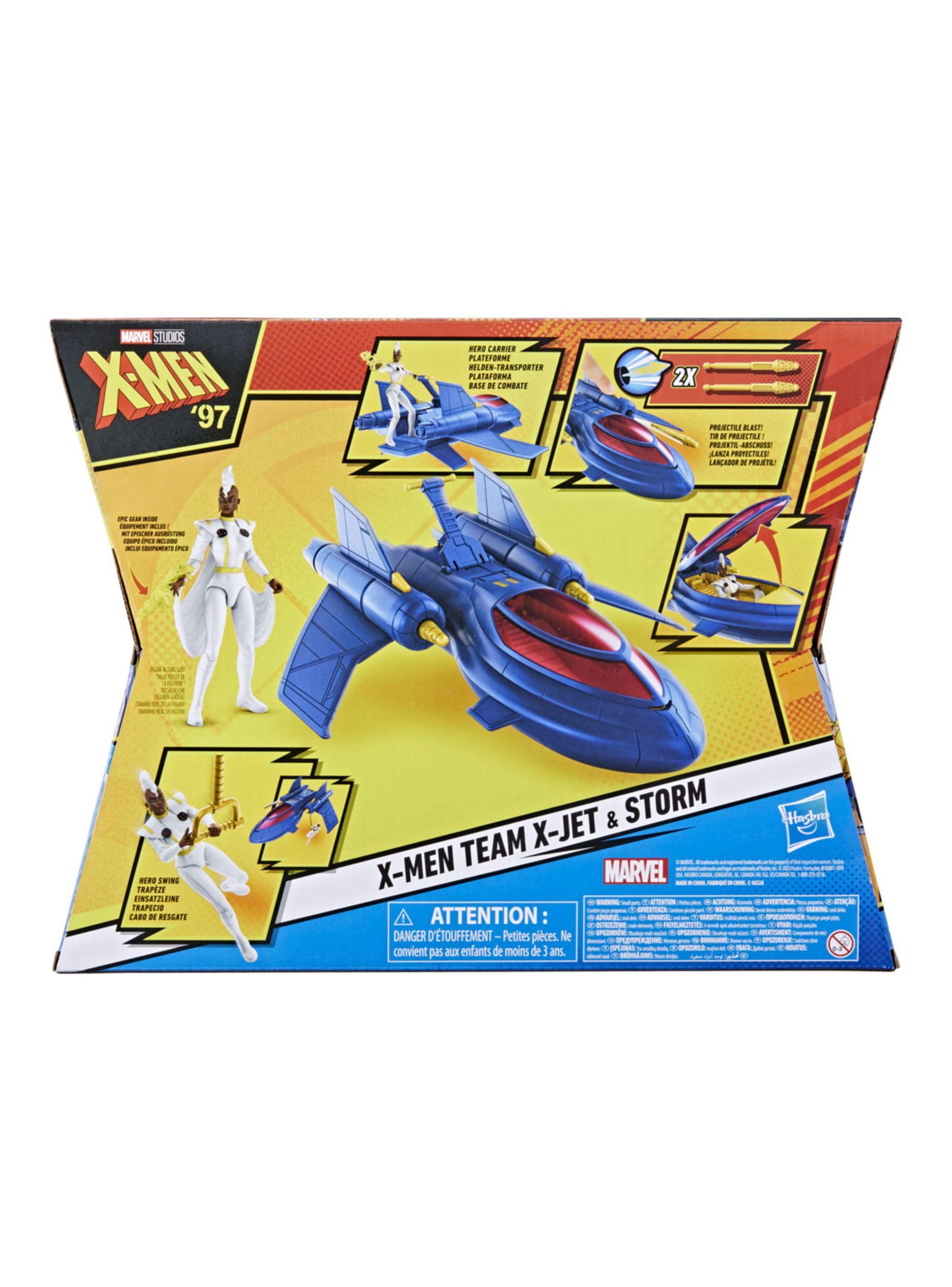 Figura de Acción X-Jet del Equipo X-Men y Storm-3