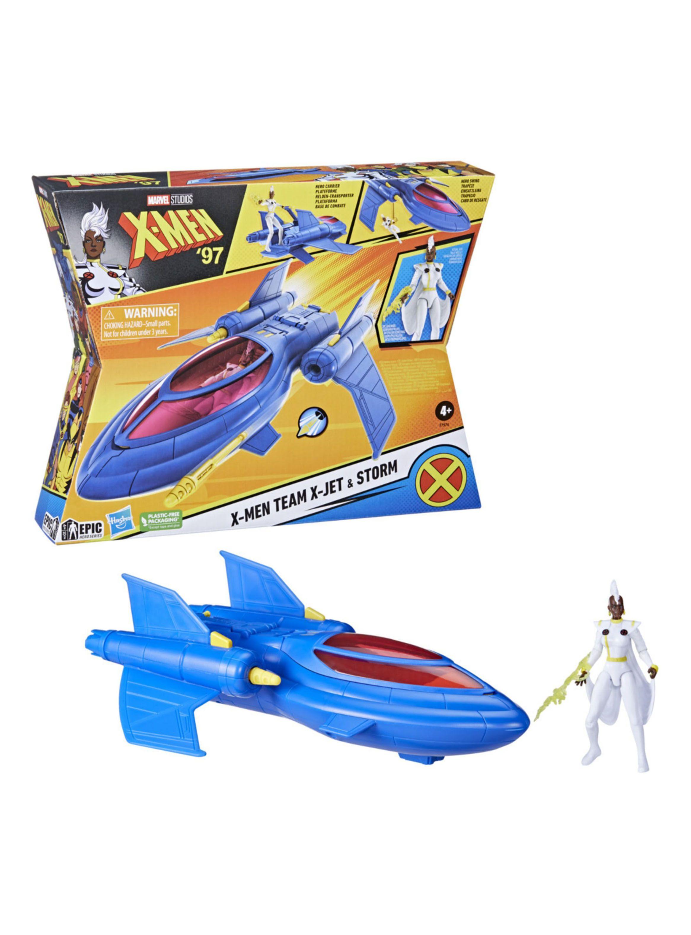 Figura de Acción X-Jet del Equipo X-Men y Storm-2