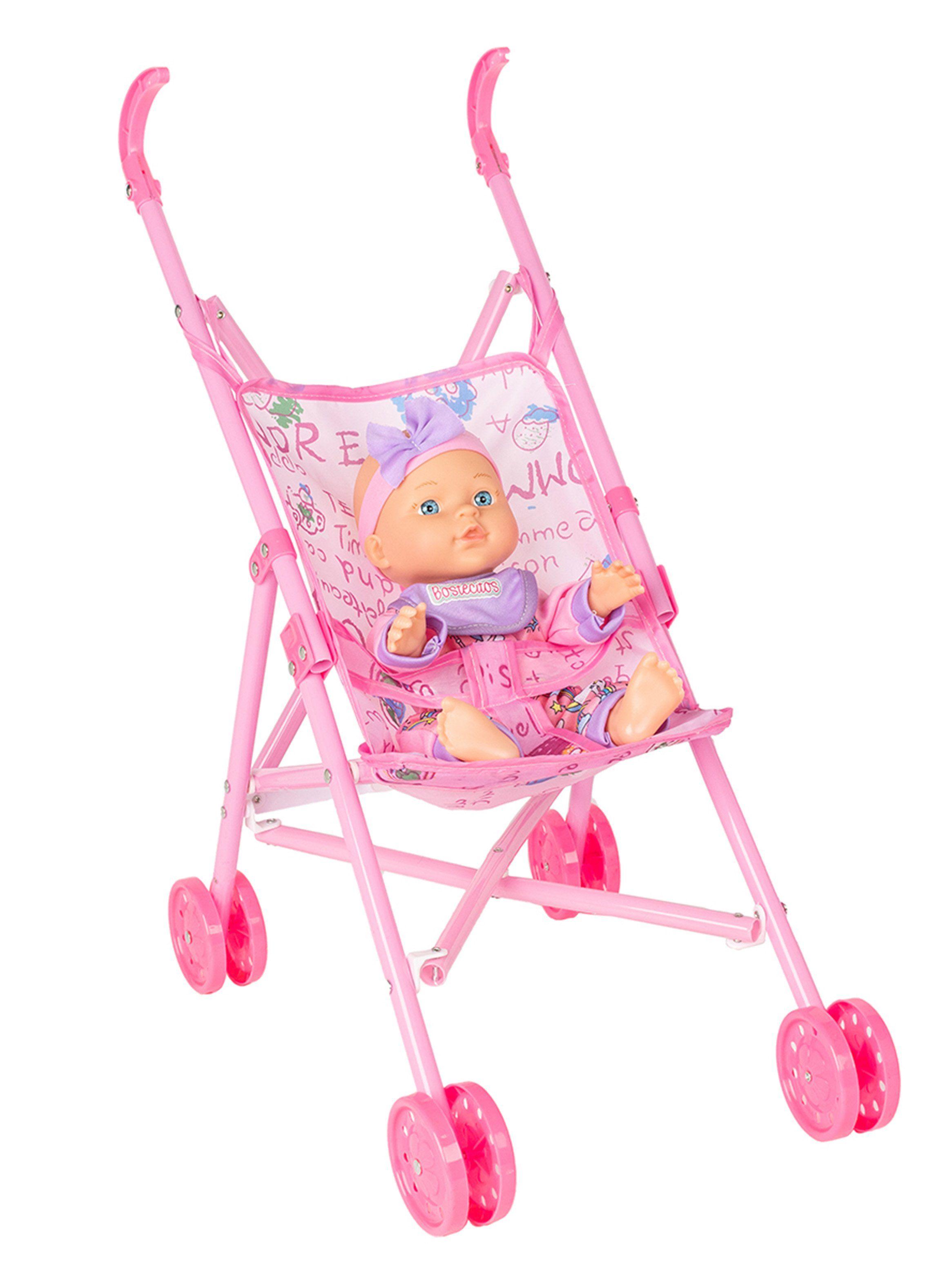Muñeca Babydoll ABC 30 cm-1
