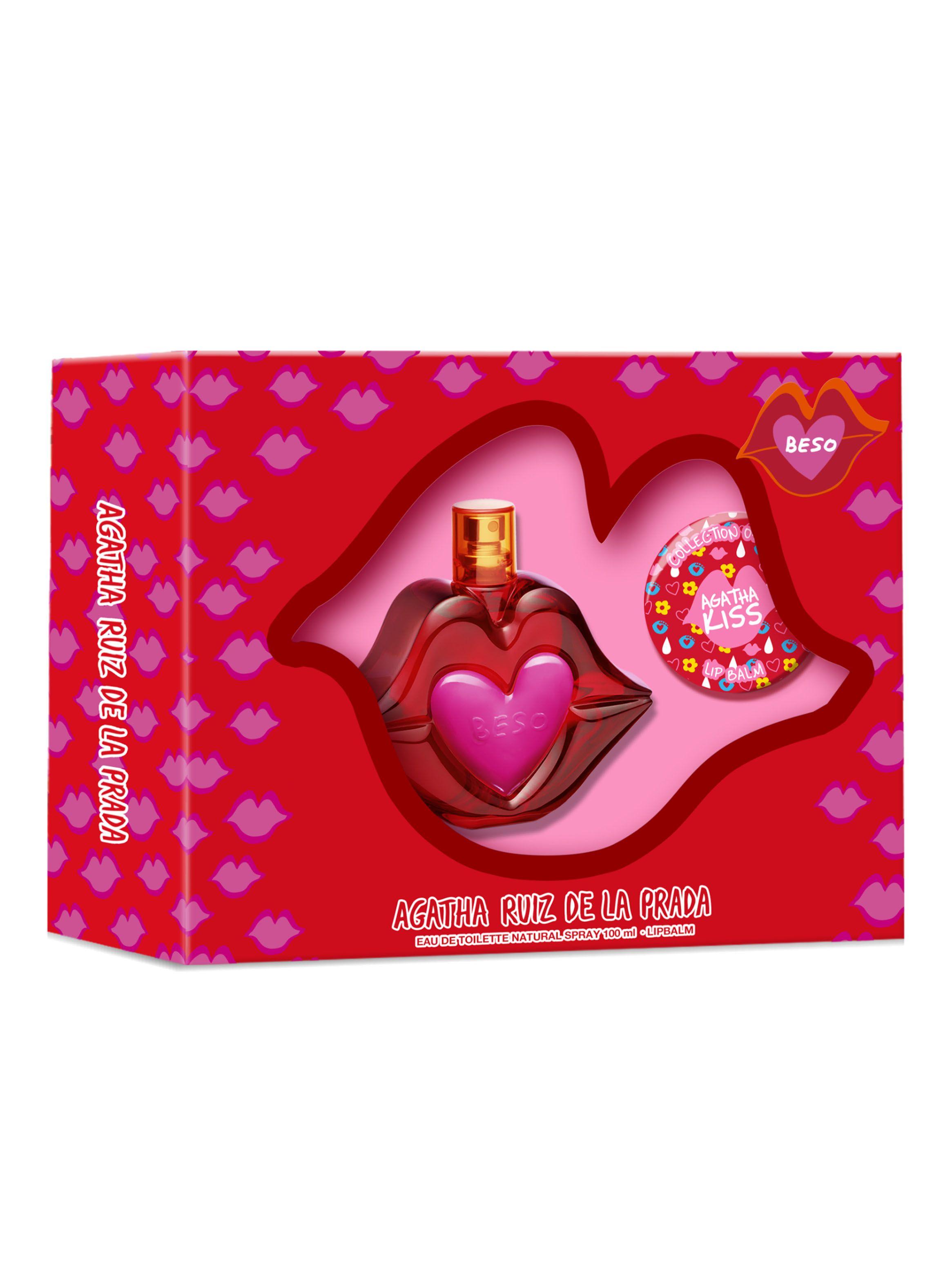 Set Perfume Agatha Ruiz de la Prada Beso EDT Mujer 100 ml + Booster 25 ml-1