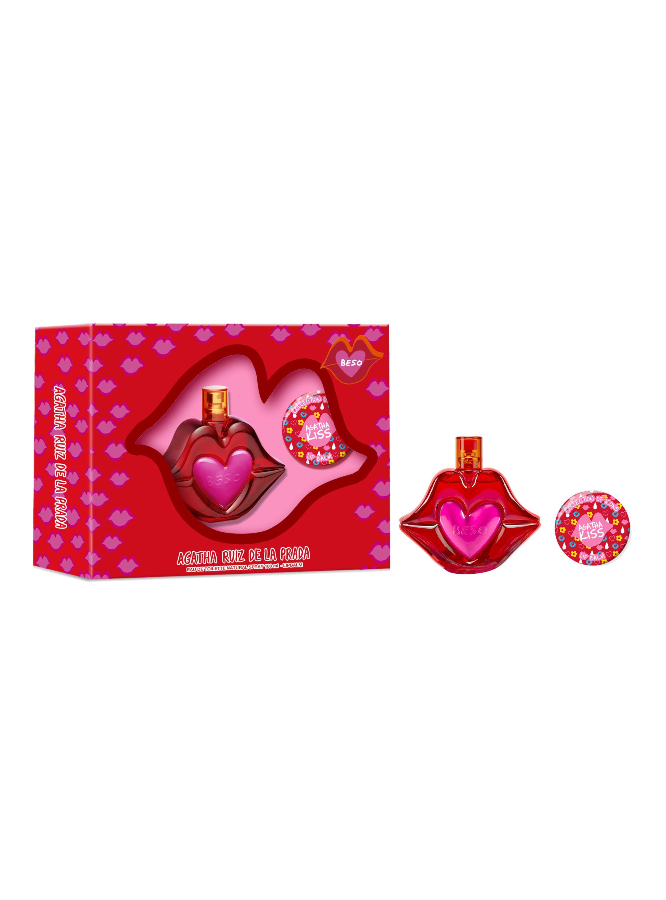 Set Perfume Agatha Ruiz de la Prada Beso EDT Mujer 100 ml + Booster 25 ml-2