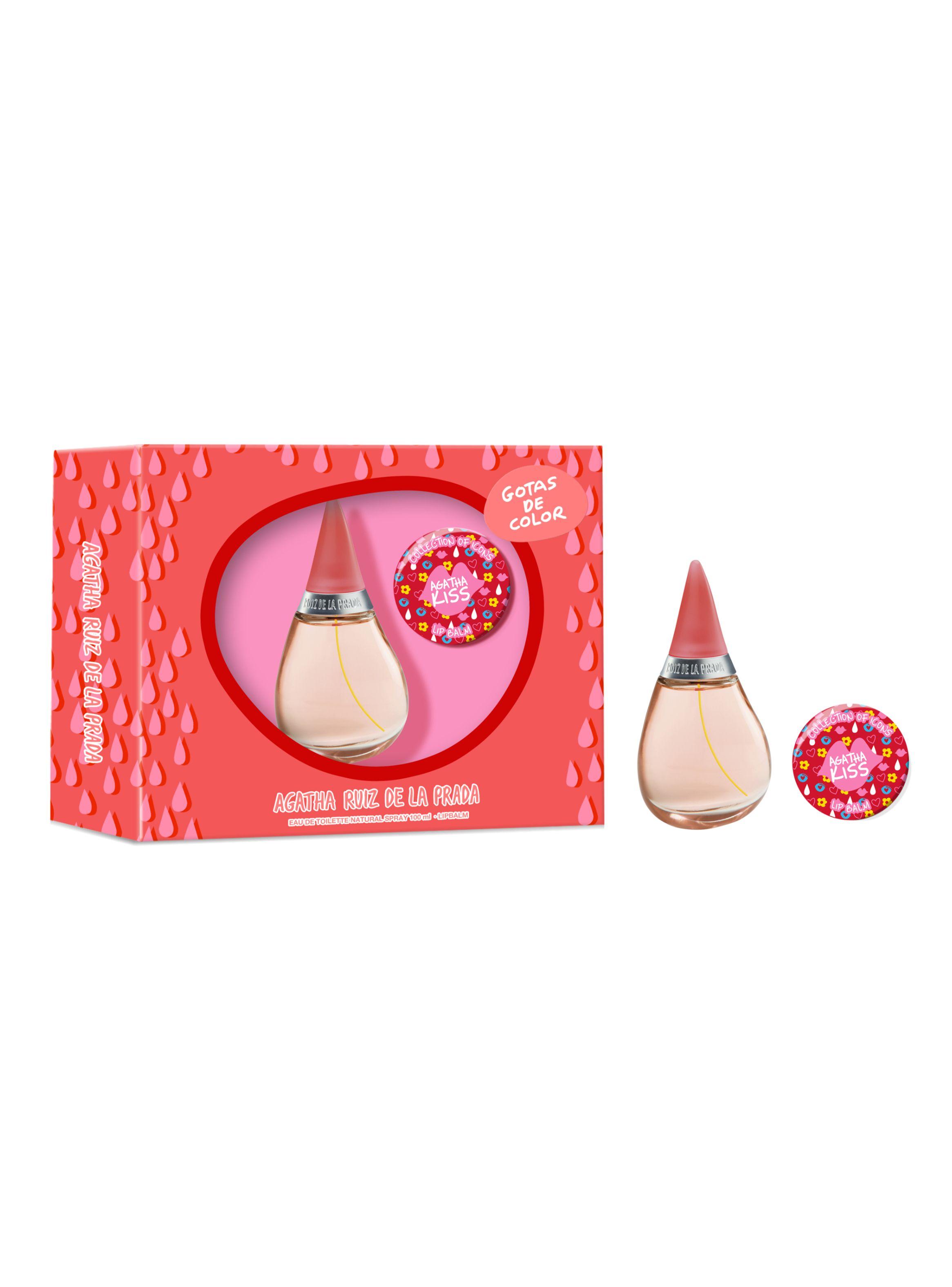 Set Agatha Ruiz de la Prada Gotas de Color EDT Mujer 50 ml + Bálsamo Labial-2