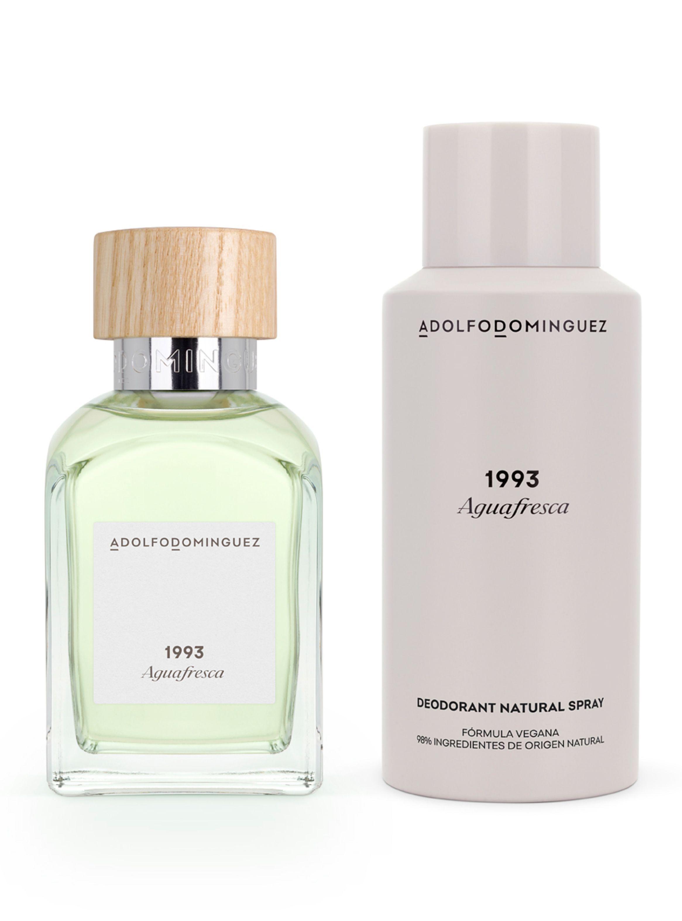 Set Perfume Adolfo Domínguez Agua Fresca 1993 EDT Hombre 120 ml + Desodorante 150 ml-0