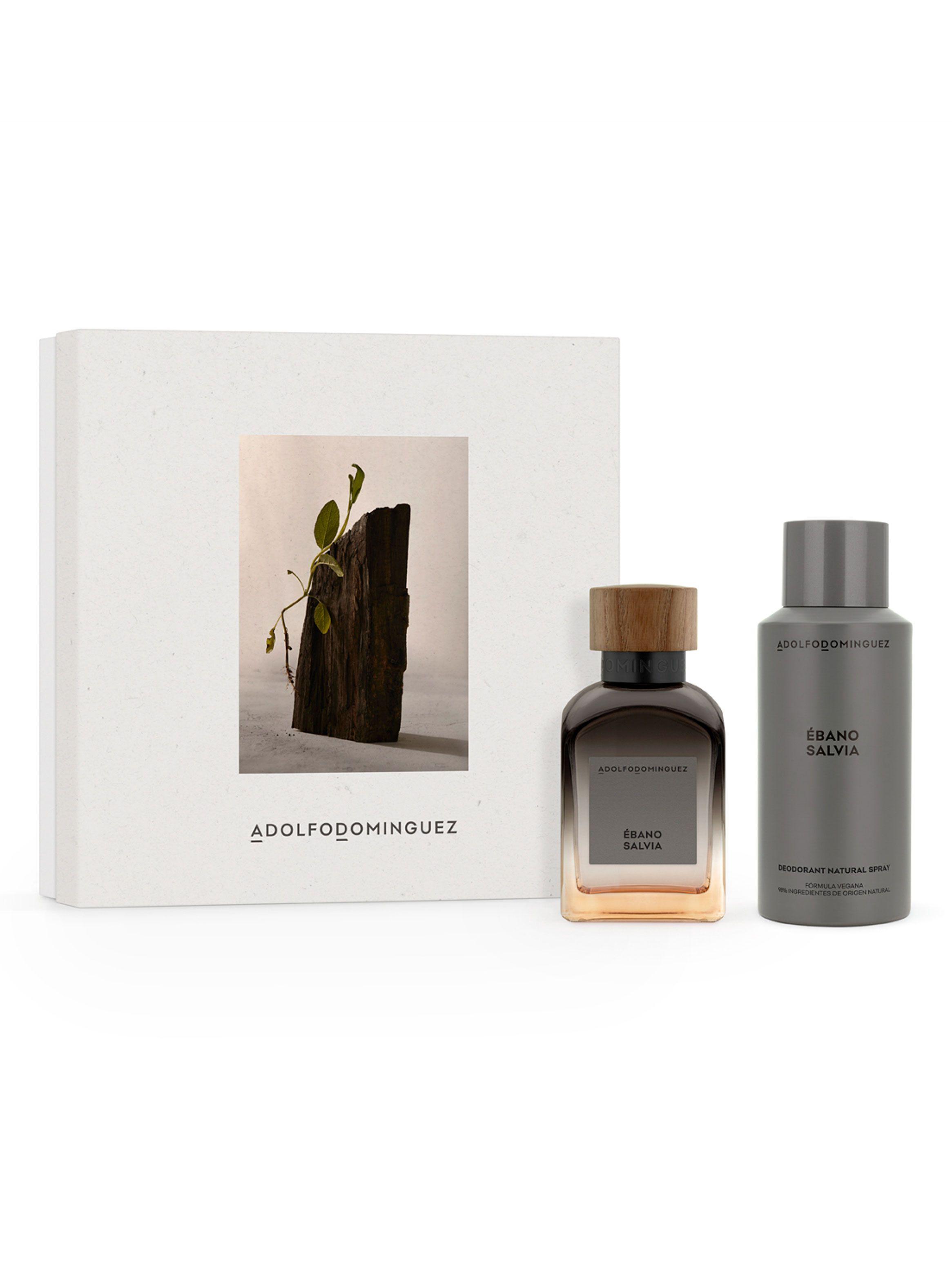 Set Perfume Adolfo Domínguez Ébano Salvia EDP 120 ml + Desodorante 150 ml-1