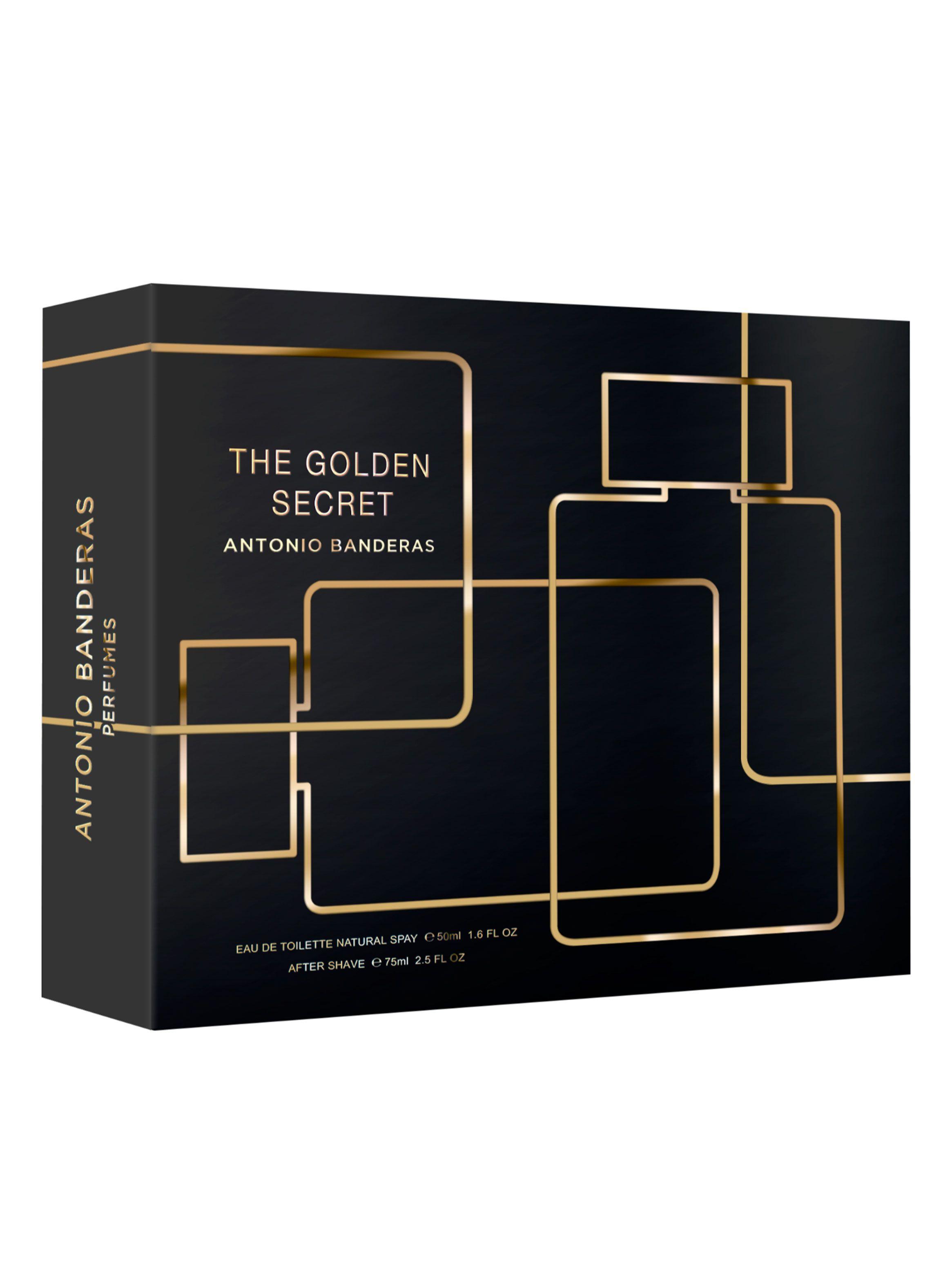 Set Perfume The Golden Secret Banderas EDT 50 ml + After Shave 75 ml-1