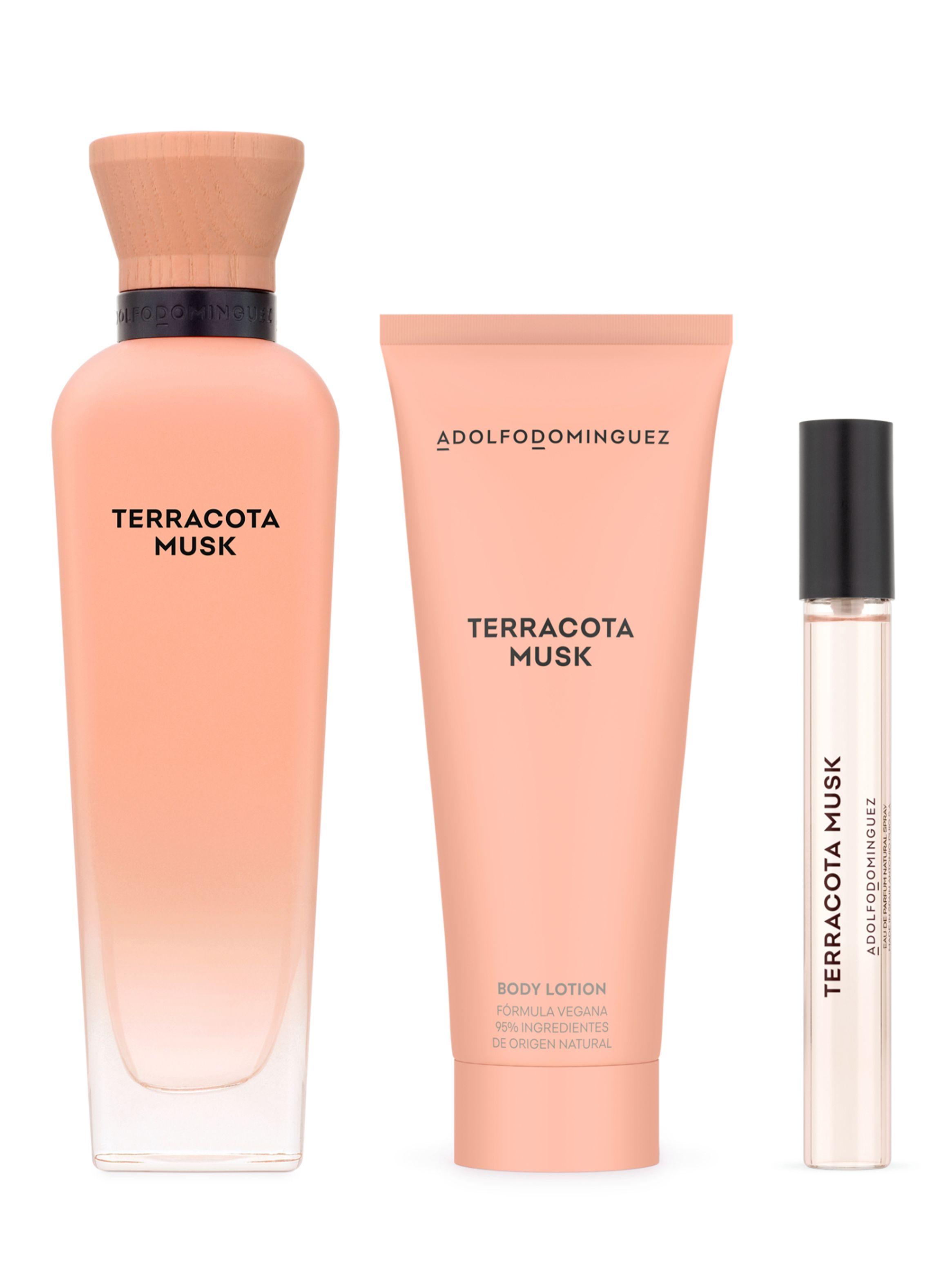 Set Perfume Terracota Musk EDP Mujer 120 ml + Megaspritzer 10 ml + Body Lotion 75 ml-0