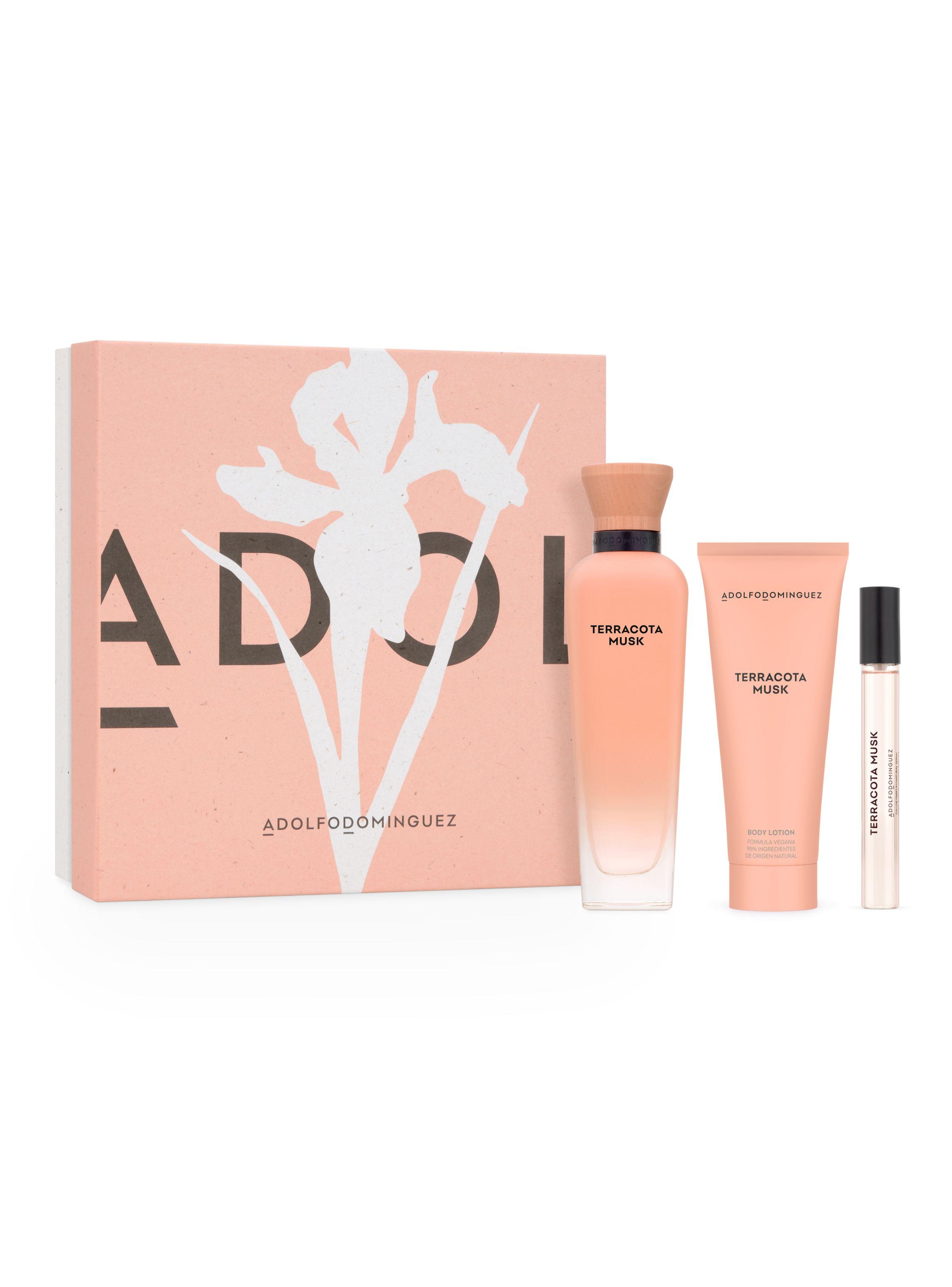 Set Perfume Terracota Musk EDP Mujer 120 ml + Megaspritzer 10 ml + Body Lotion 75 ml-1
