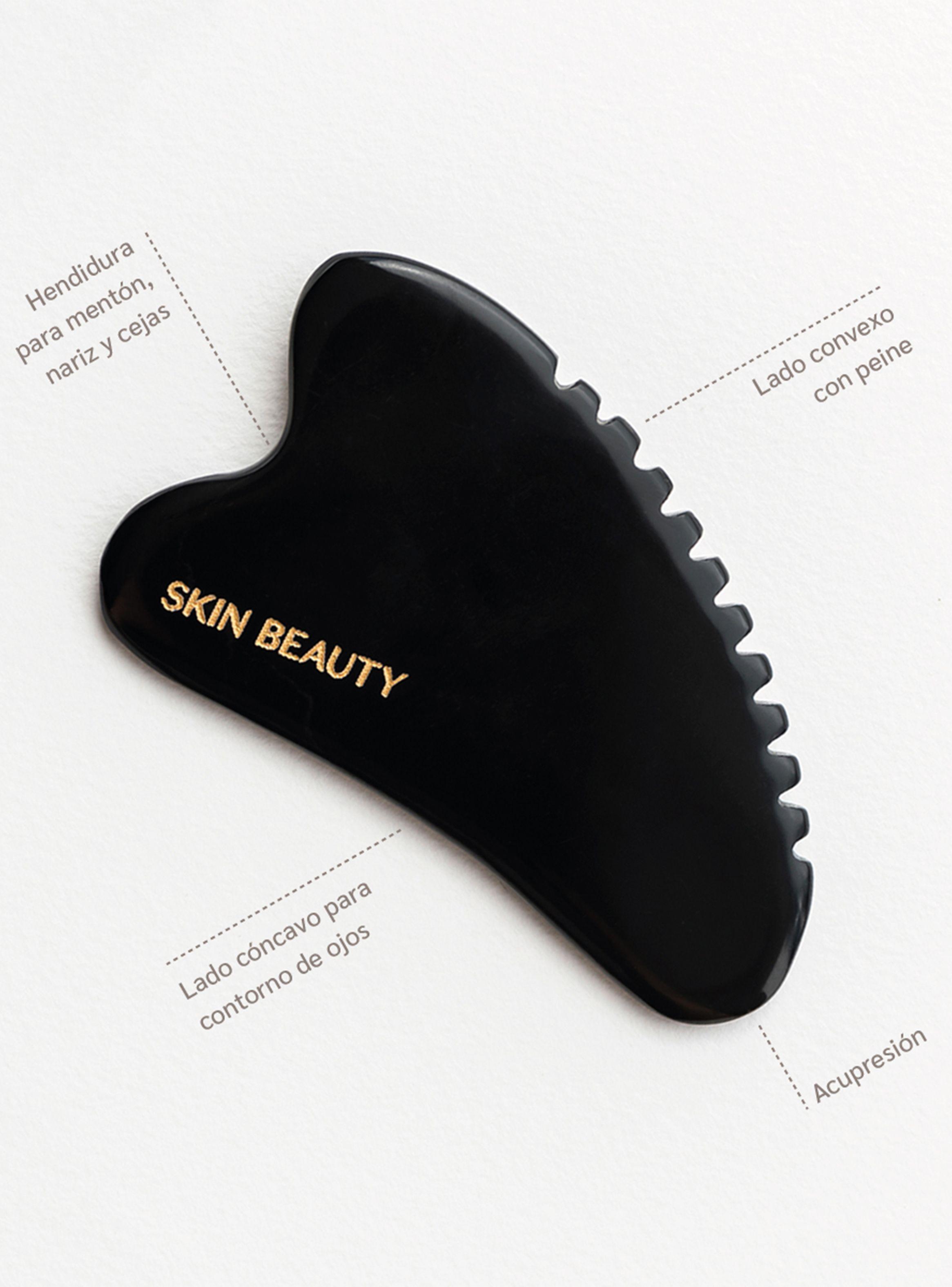 Set Roller Facial White Roller + Black Gua-Sha-3