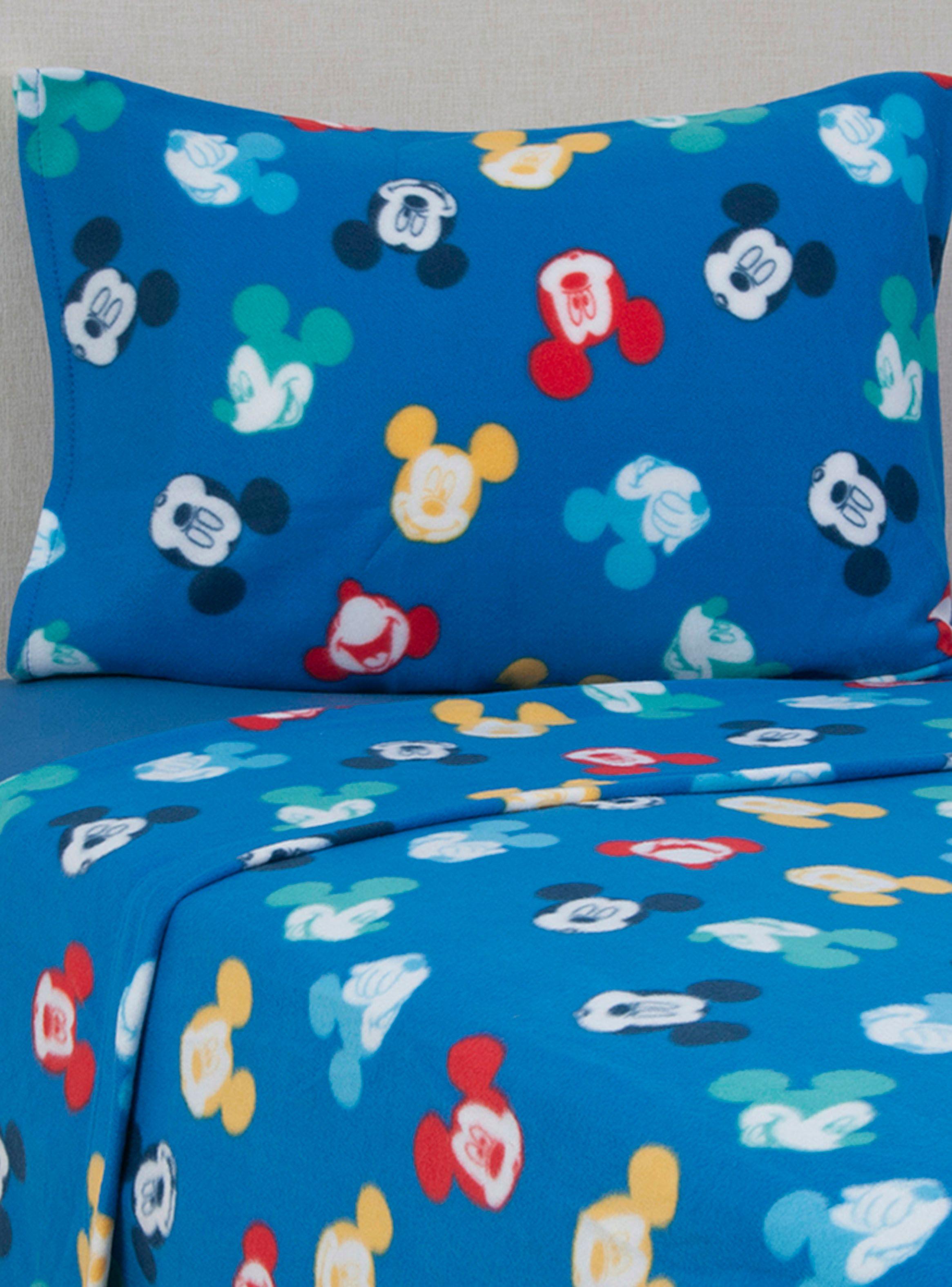 Juego de Sábanas Polar Mickey Colores 1.5 Plazas-0