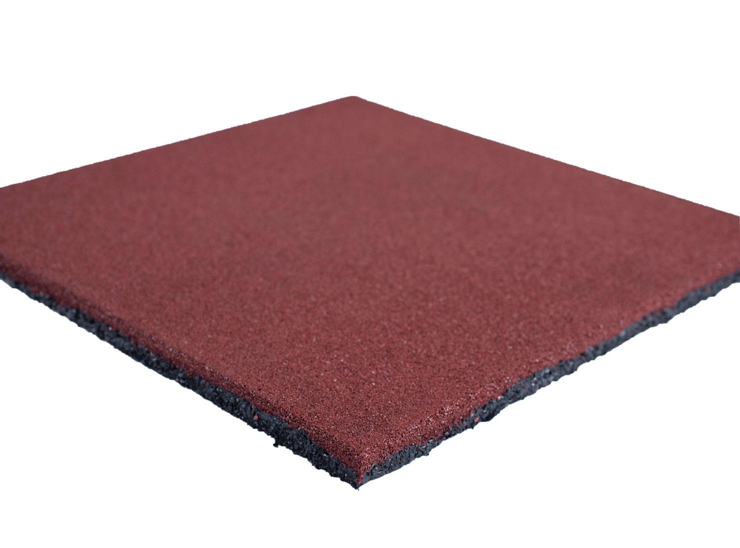 Palmeta Play Plaza Caucho Rojo 50 x 50 x 2.5 cm-2