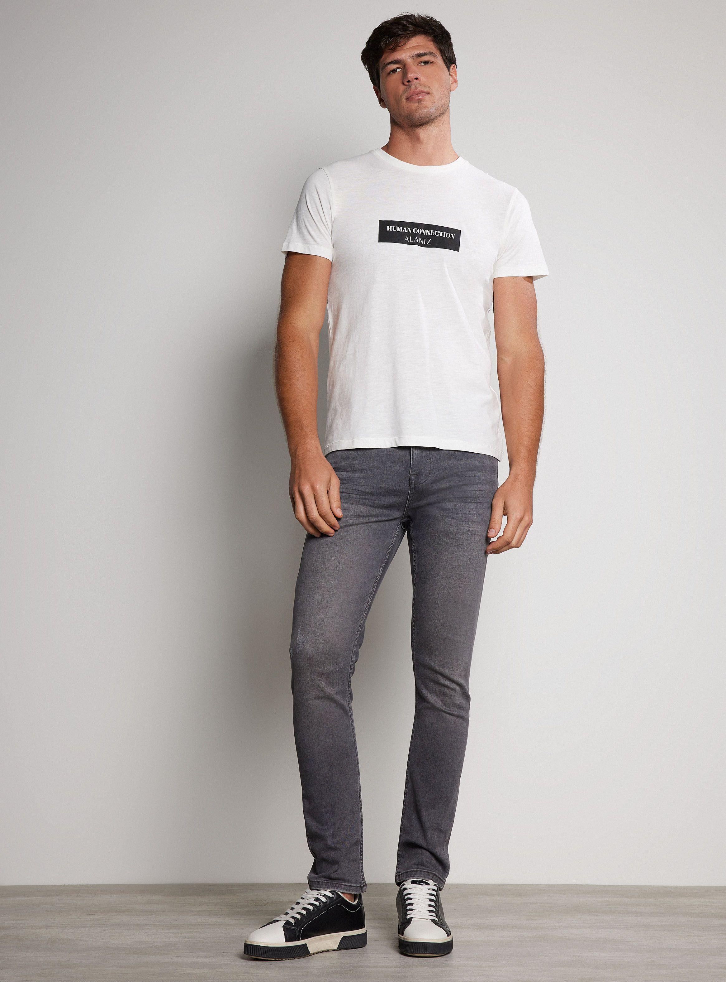 Polera Cuello Redondo Print Moda Frontal-4