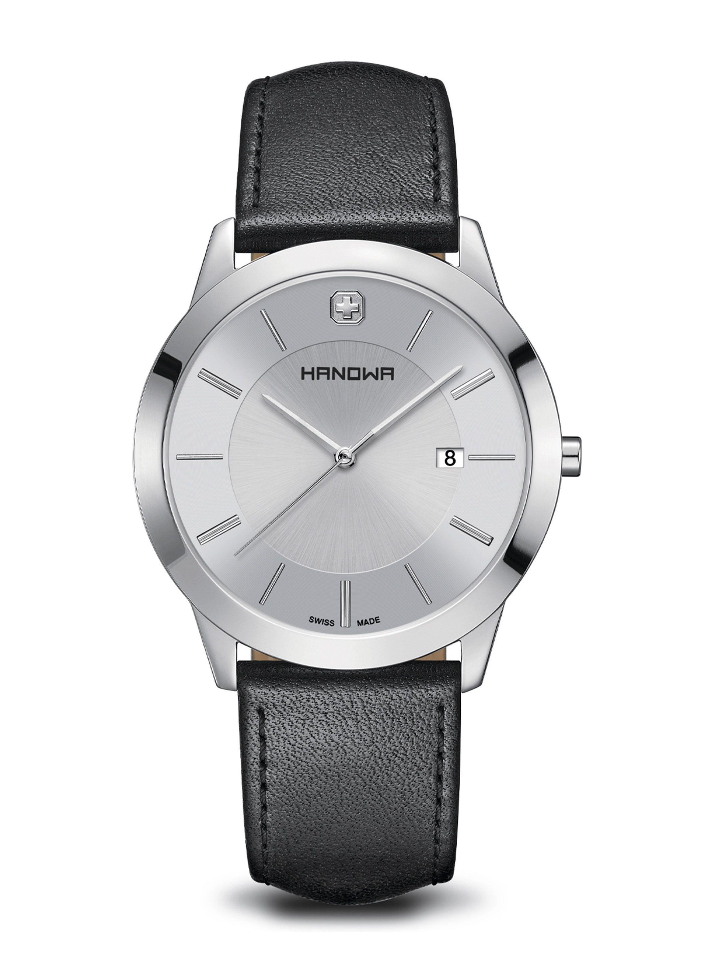 Reloj Análogo Hanowa 16-4042.04.001 Hombre Negro-0