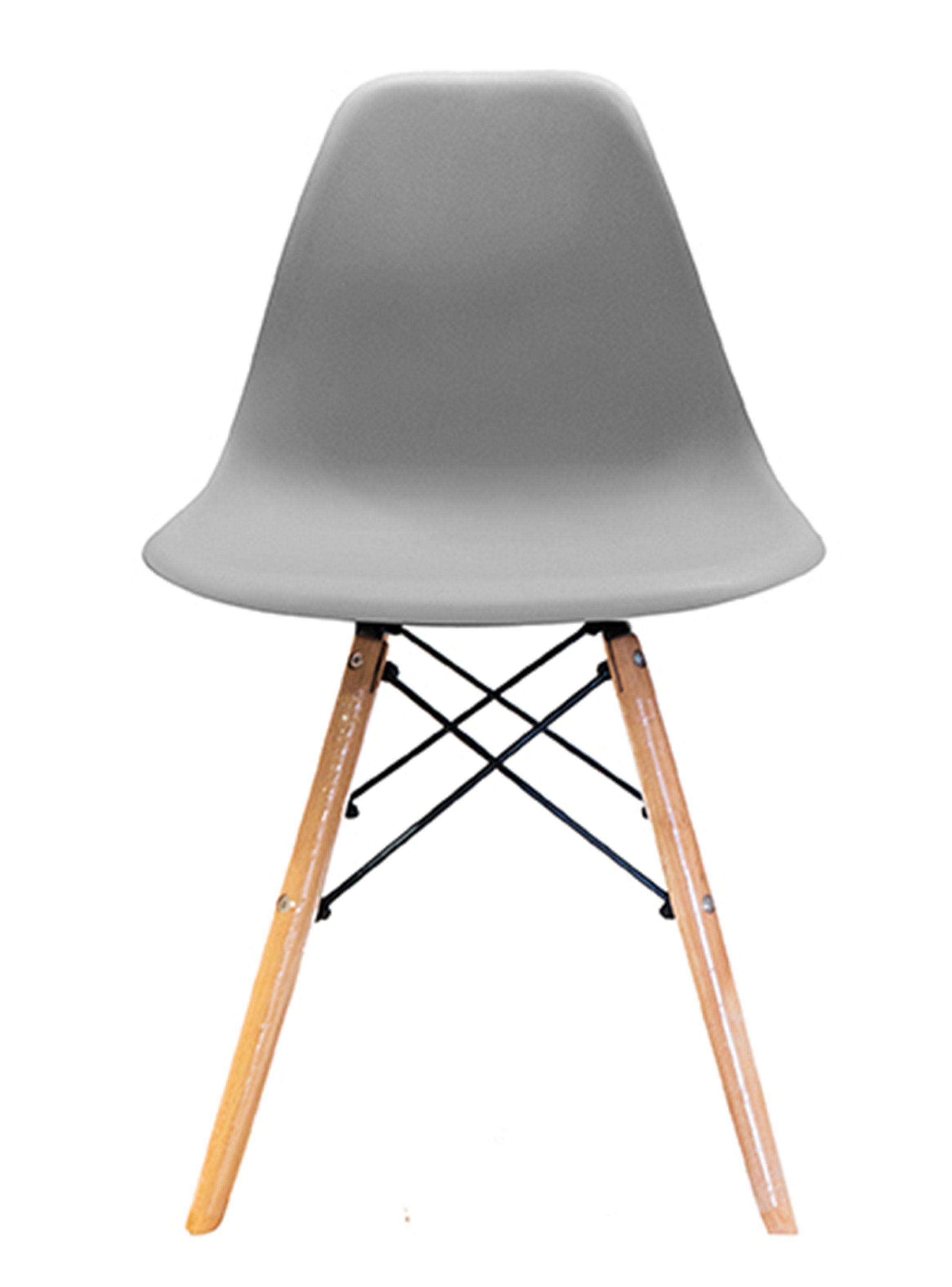 Silla Eames 82 cm Gris-0