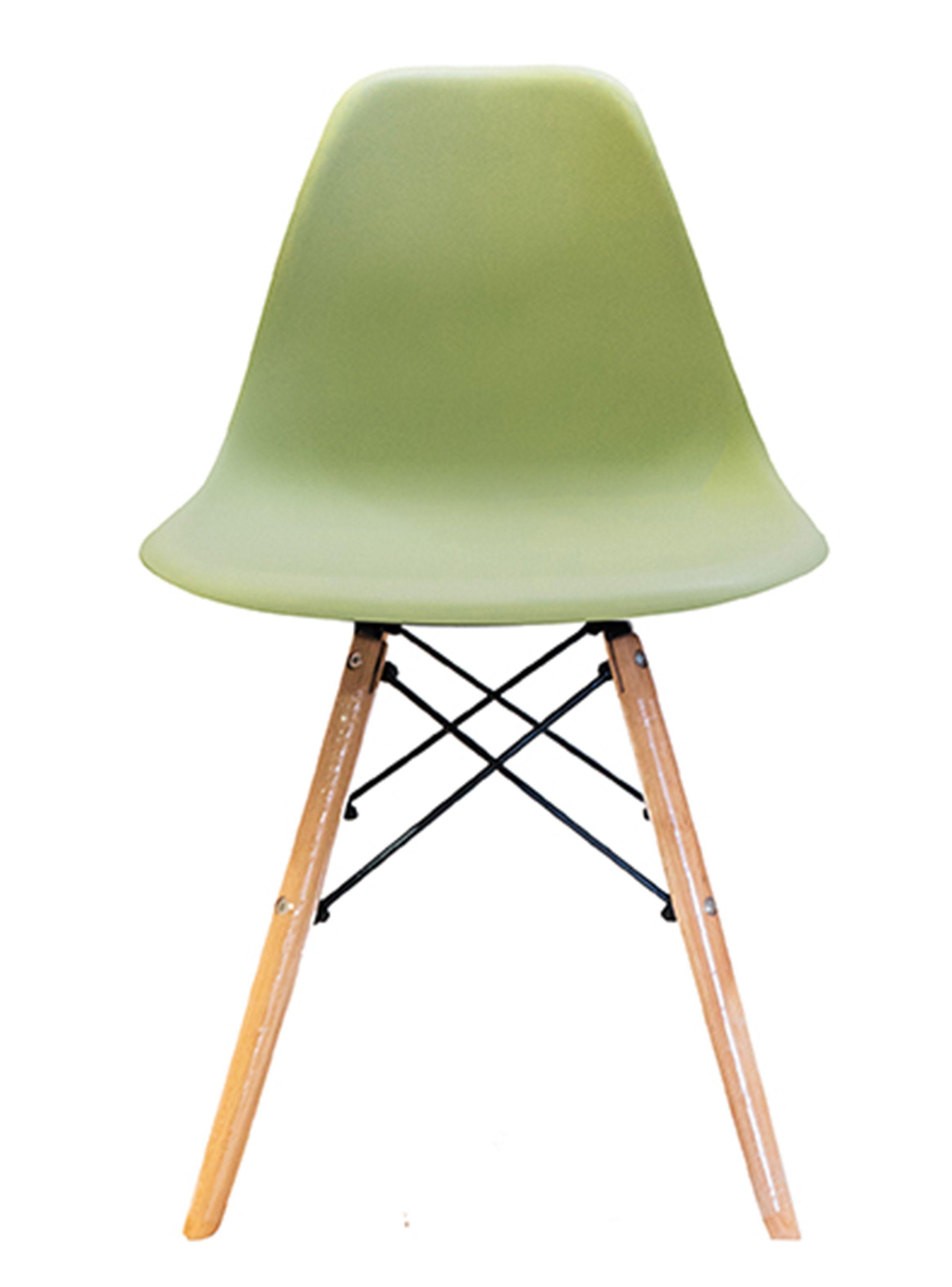 Silla Eames 82 cm Gris-0