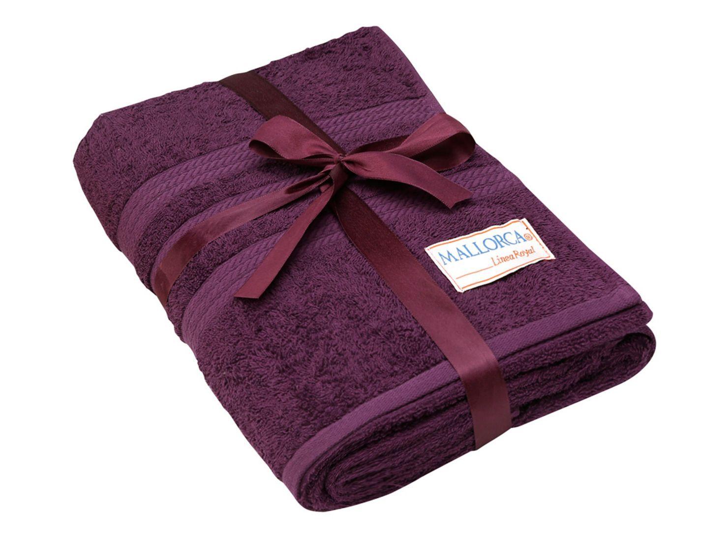 Toalla Sábana Linea Royal 90 x 160 cm Mallorca Morado-0