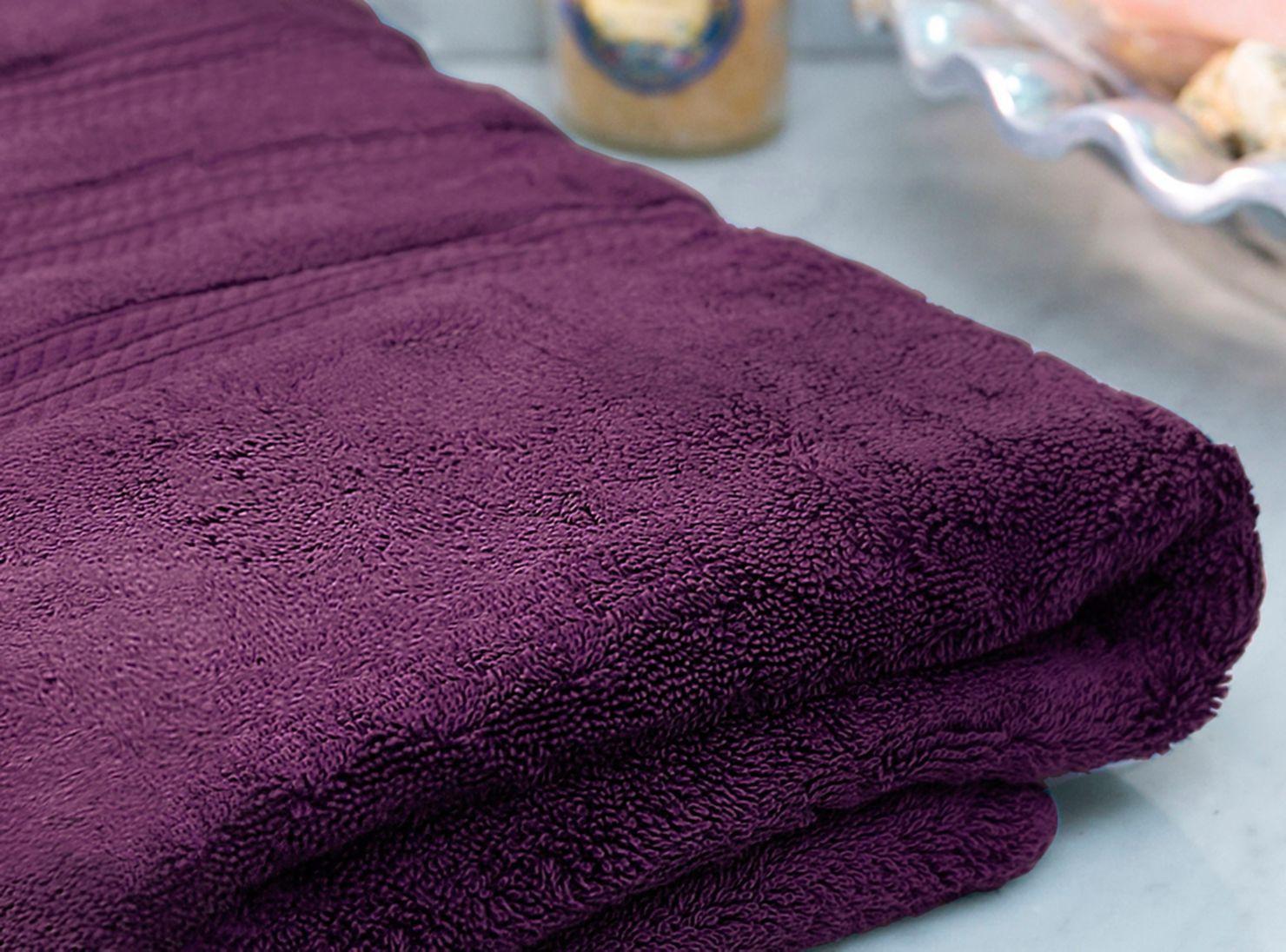 Toalla Sábana Linea Royal 90 x 160 cm Mallorca Morado-1