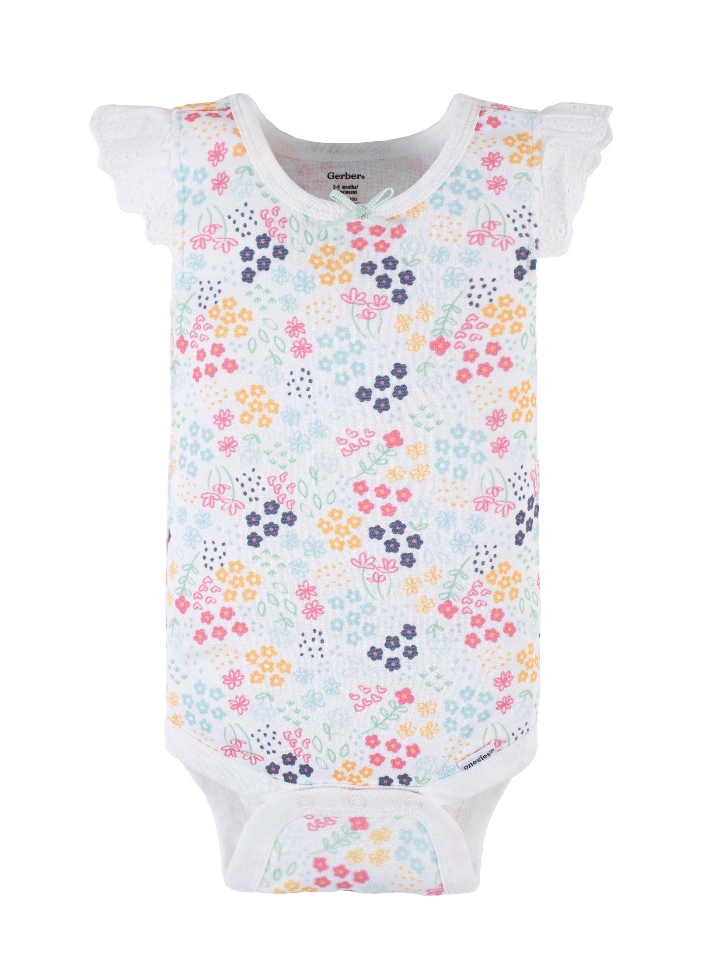 4 Pack Enteritos Onesies Algodón-3