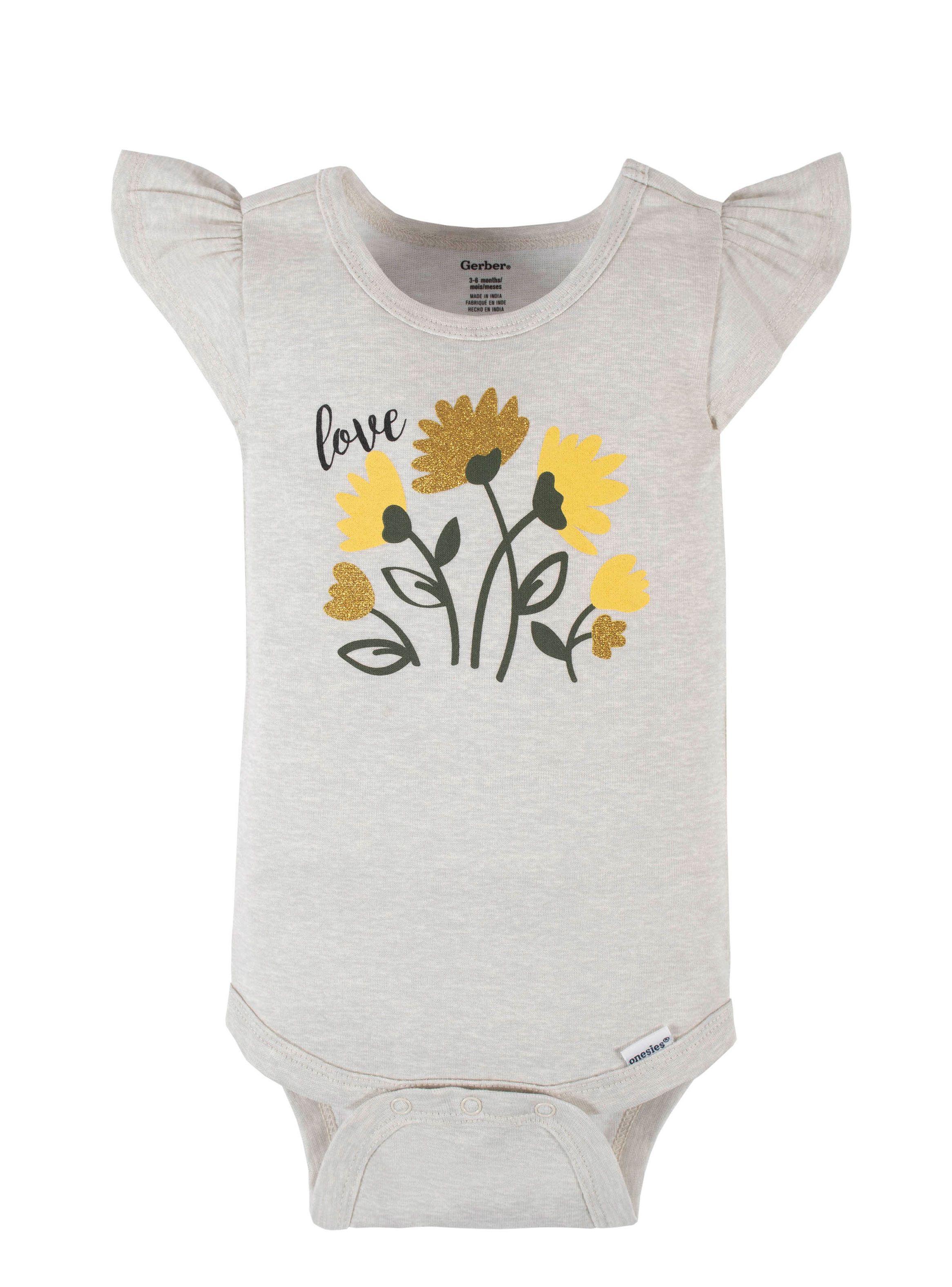 4 Pack Enteritos Infantil Onesies-2