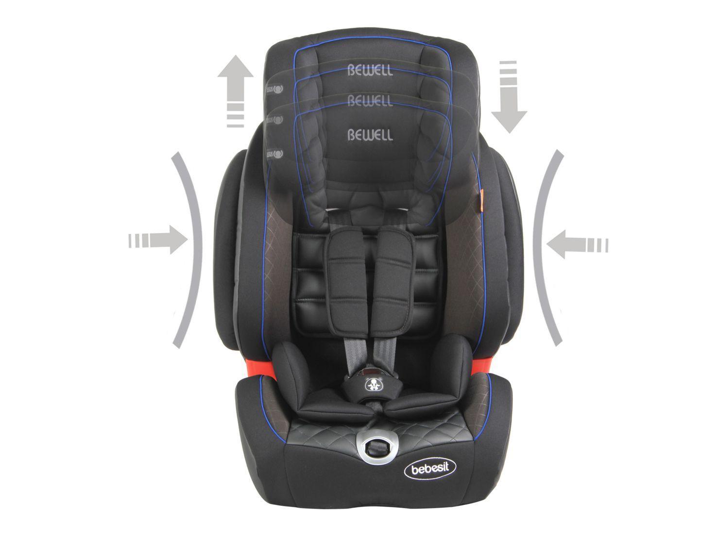 Silla Bebesit de Auto Bewell BW02 Azul-1