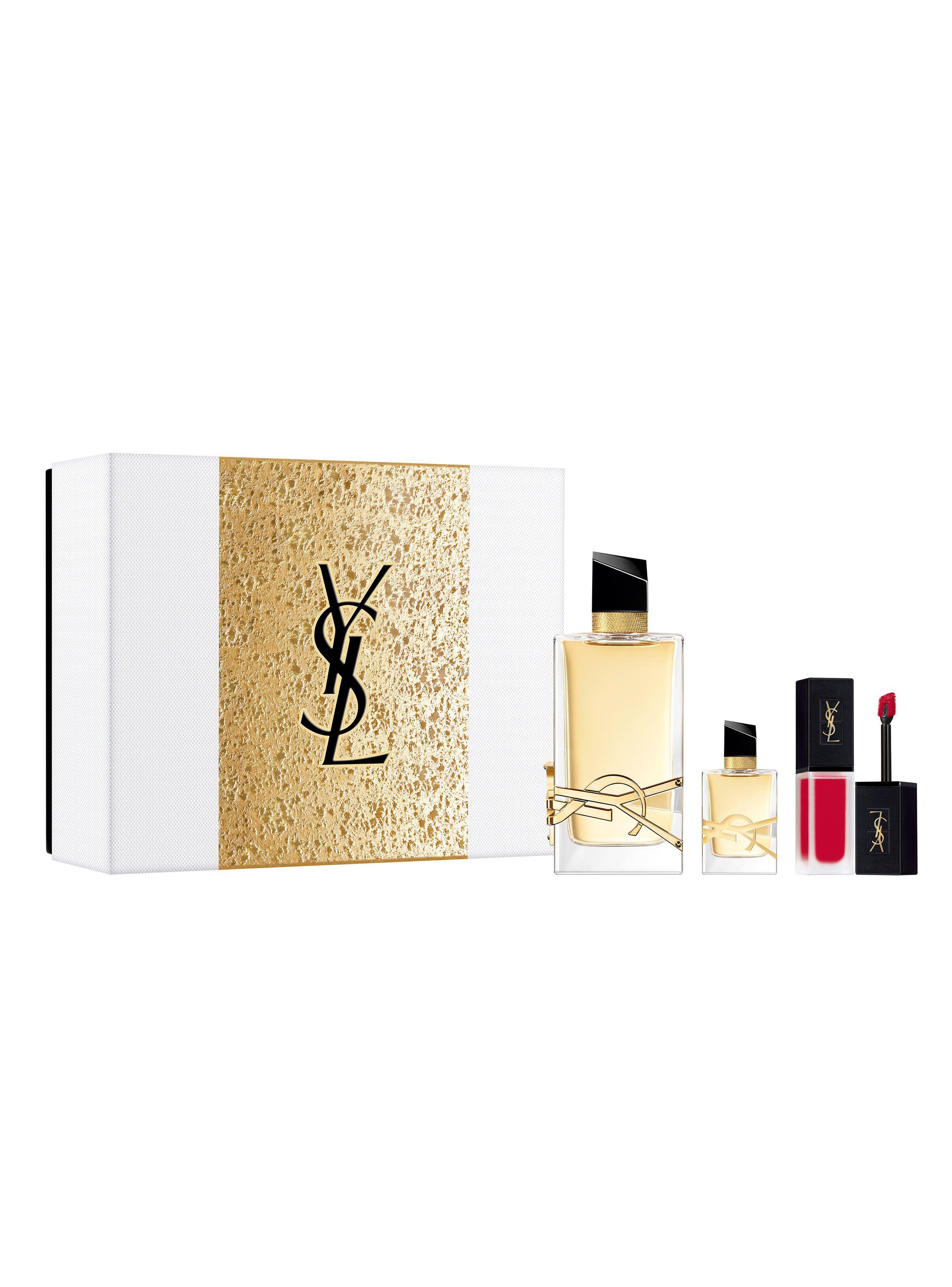 Set Libre Mujer EDP 90 ml + 7.5 ml + Tatouge Couture Velvet 208-0