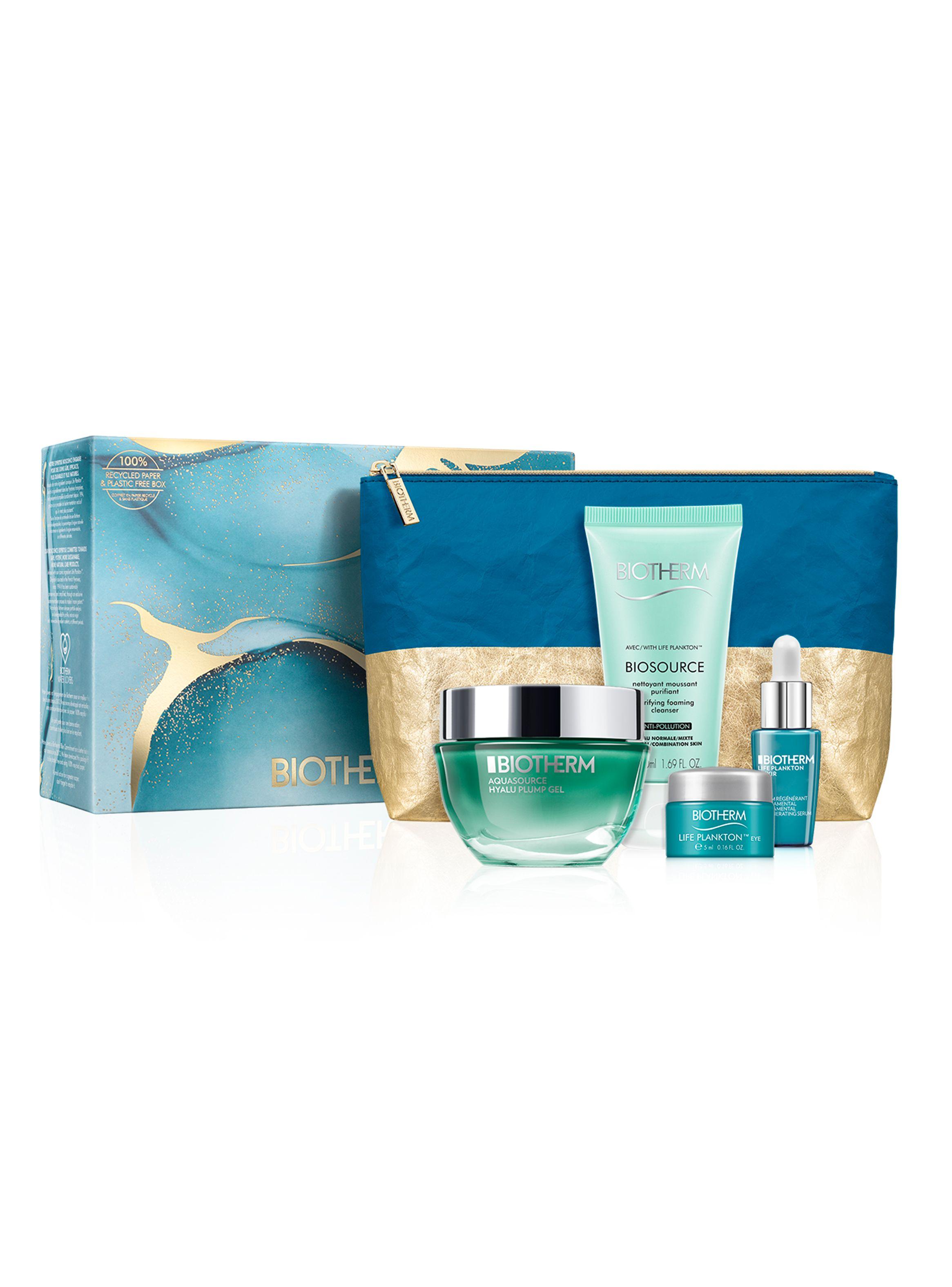 Set Rutina Hidratación Aquasource Gel Piel Normal a Mixta 50 ml + Life Plankton Elixir 7 ml + Biosource Foaming Cream Piel Normal 50 ml + Life Plankton Eyes 5 ml-0