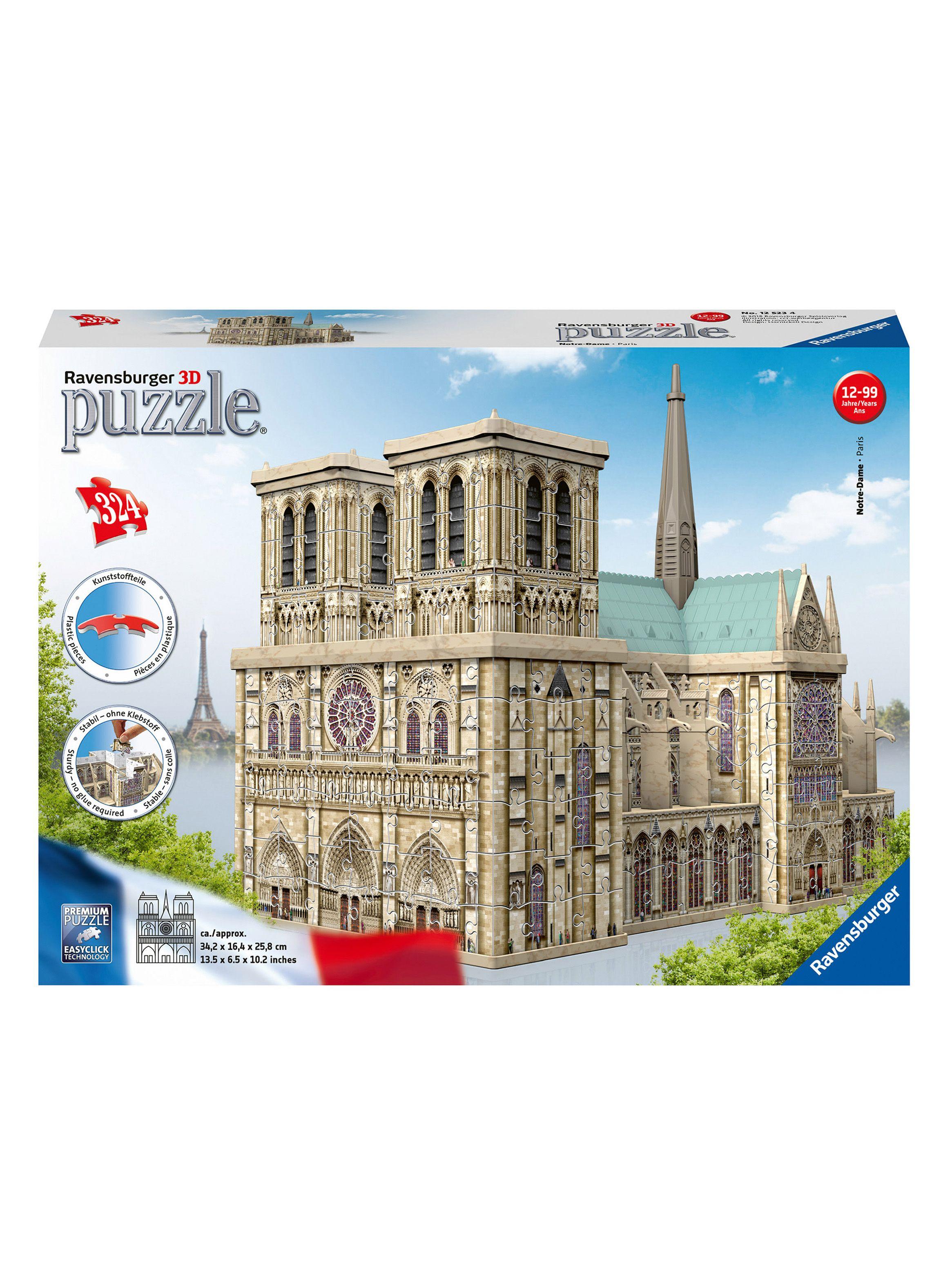 Ravensburger Puzzle 3D Notre Dame Caramba-0