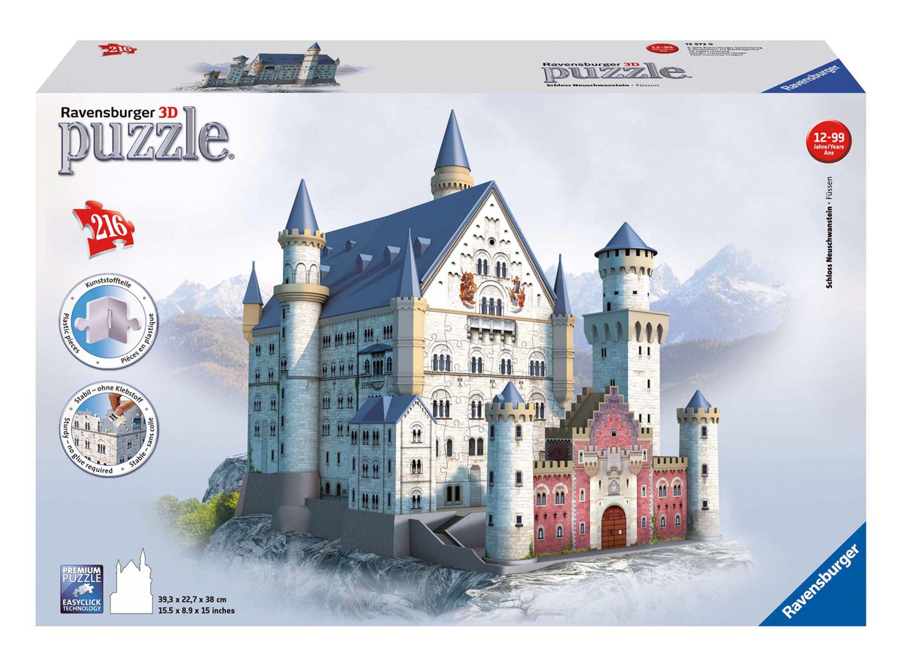 Puzzle 3D El castillo de Neuschwanstein Rave-0