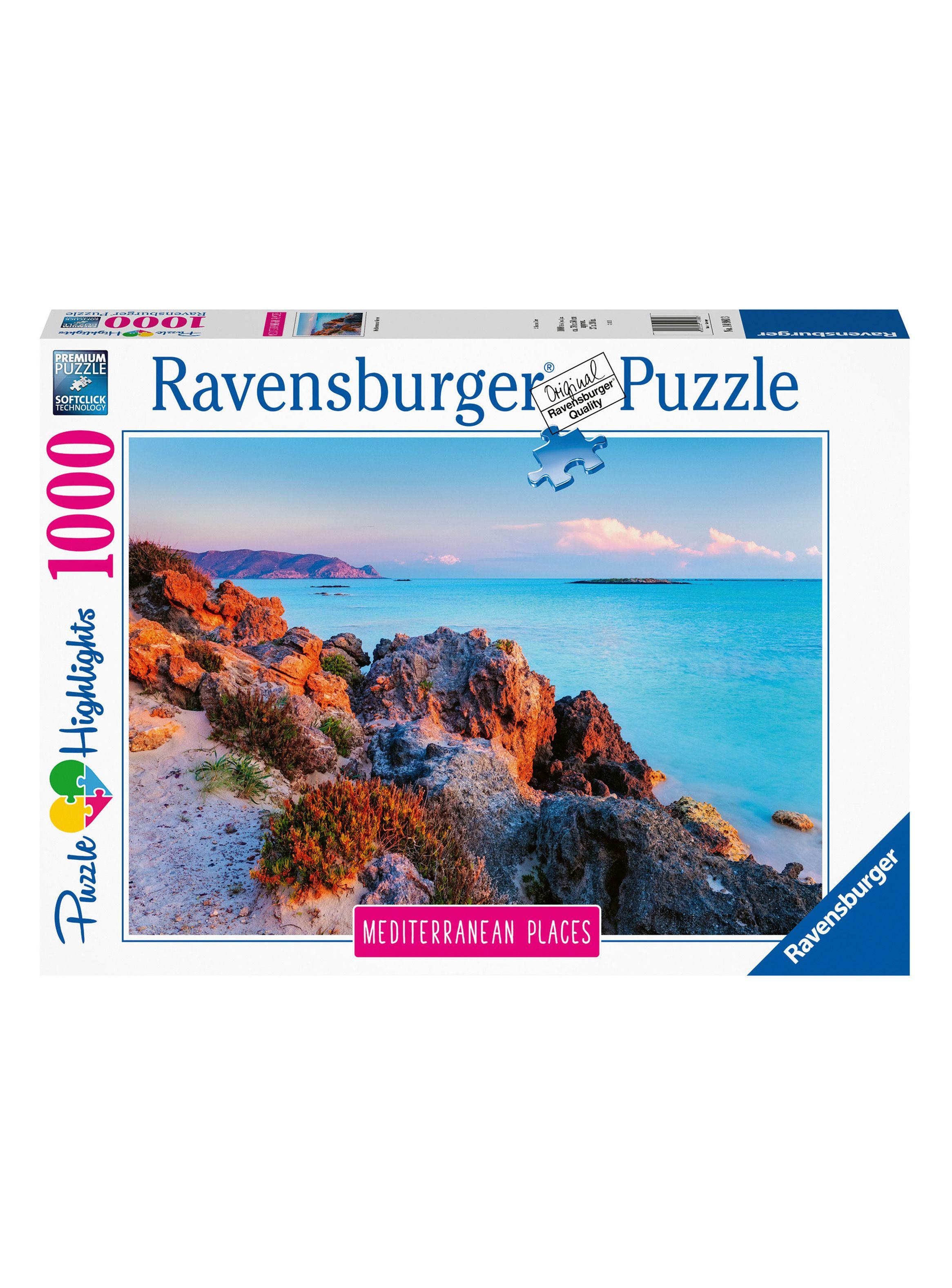 Puzzle Grecia Mediterránea 1000 Piezas Caramba-0