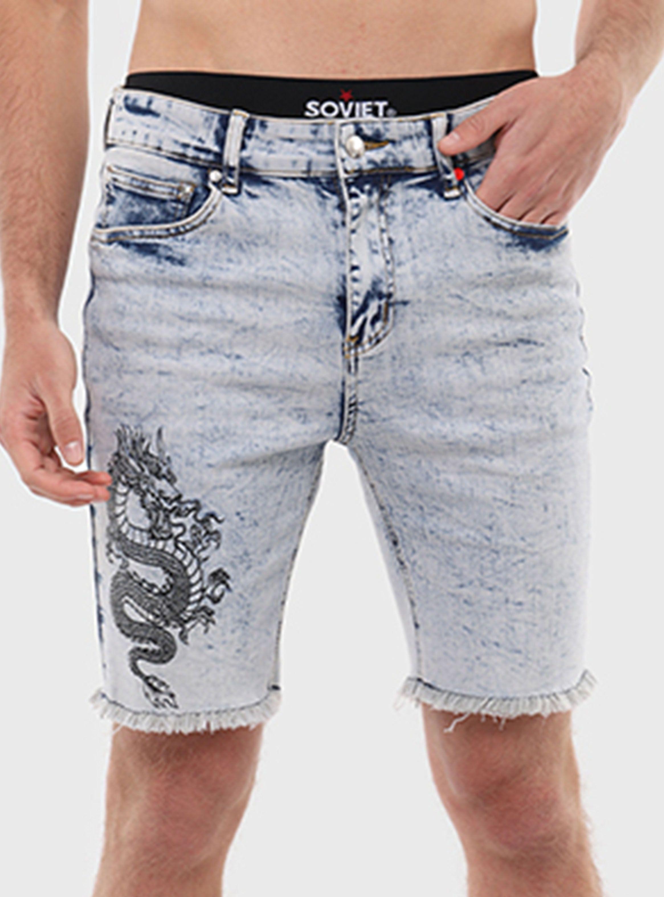 Bermuda Print Dragón Jeans-0