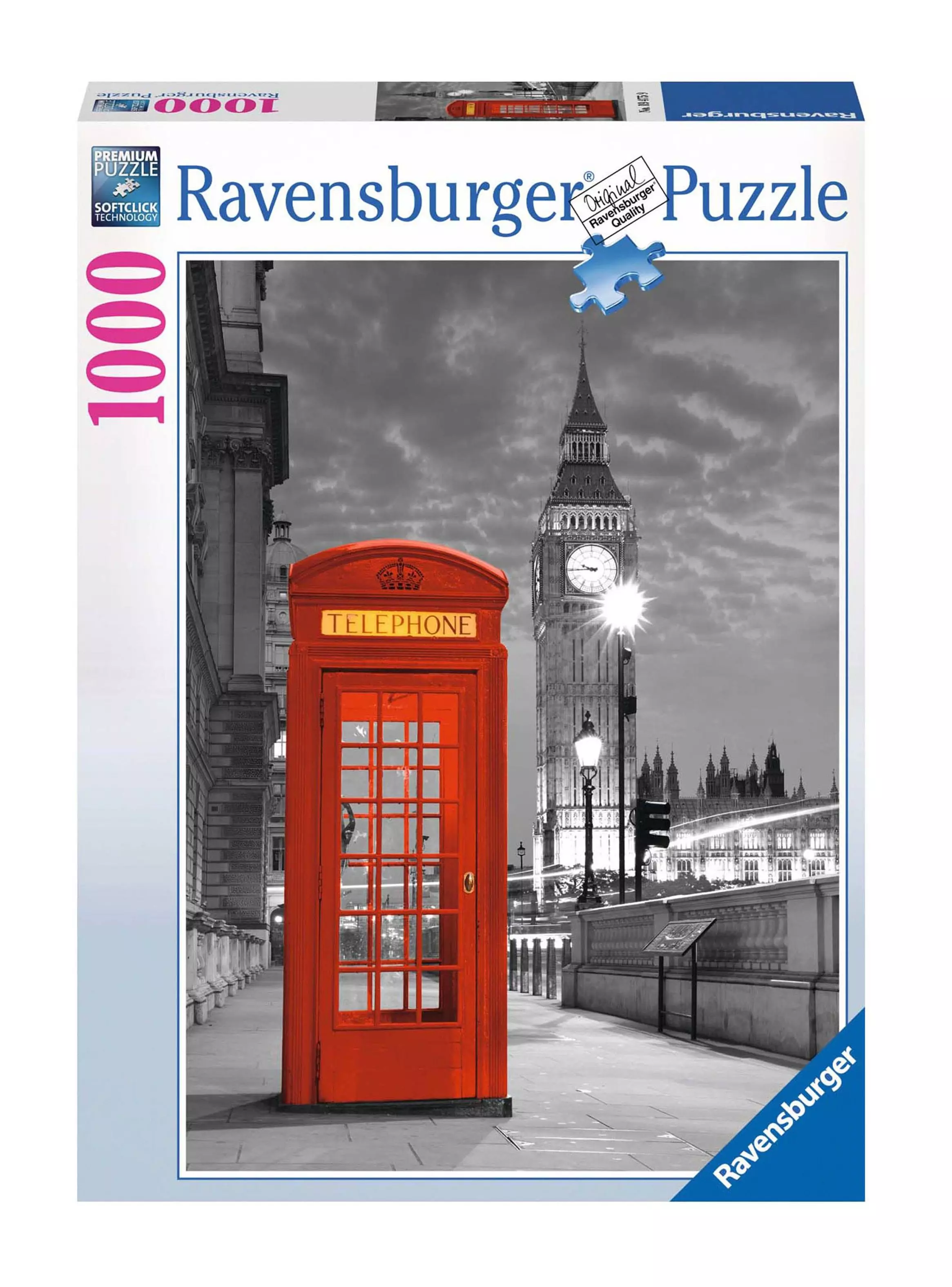 Ravensburger Puzzle Big Ben Londres 1000 piezas Caramba-0