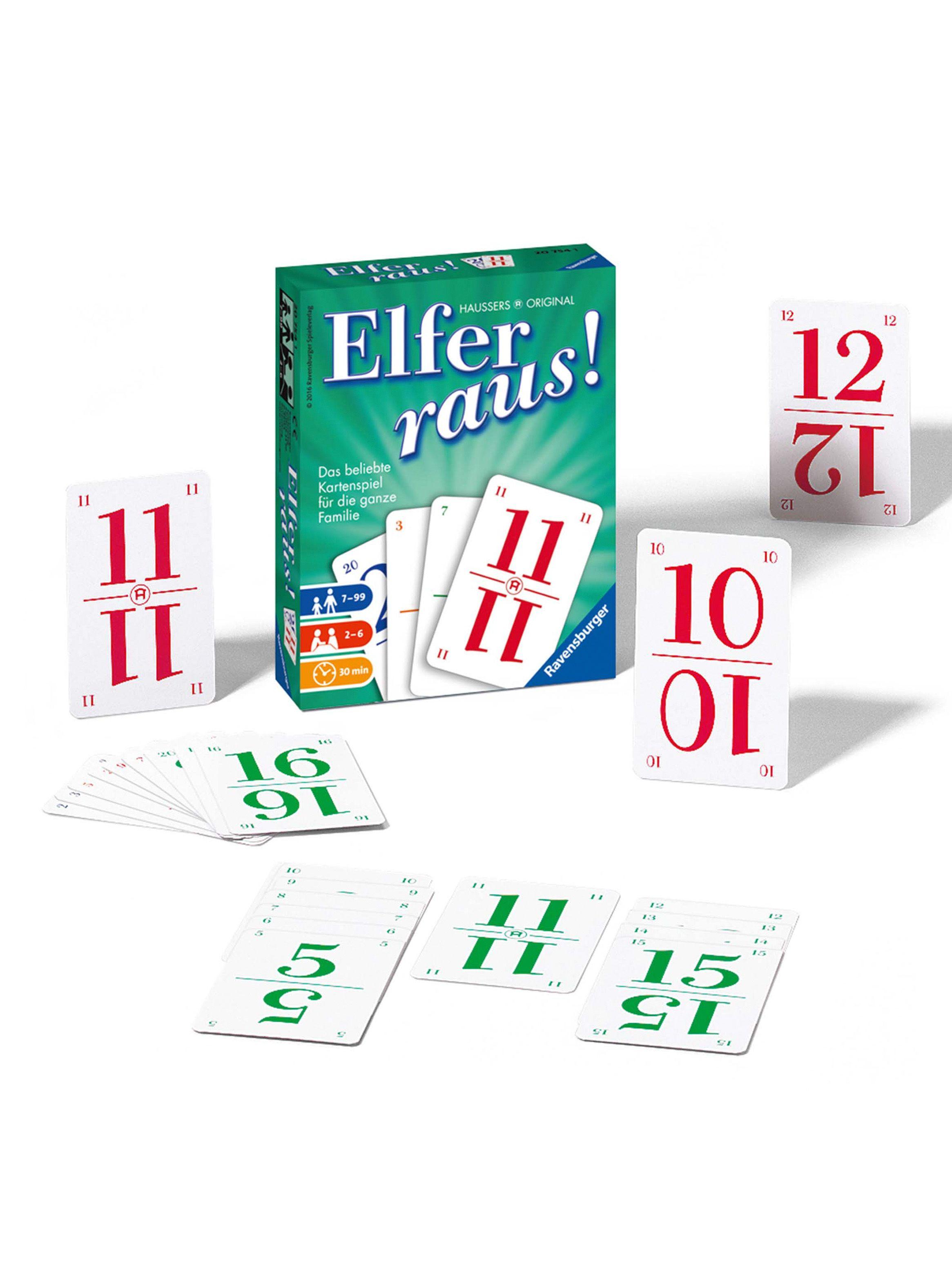 Juego de Cartas Elfer raus Ravensburger-1