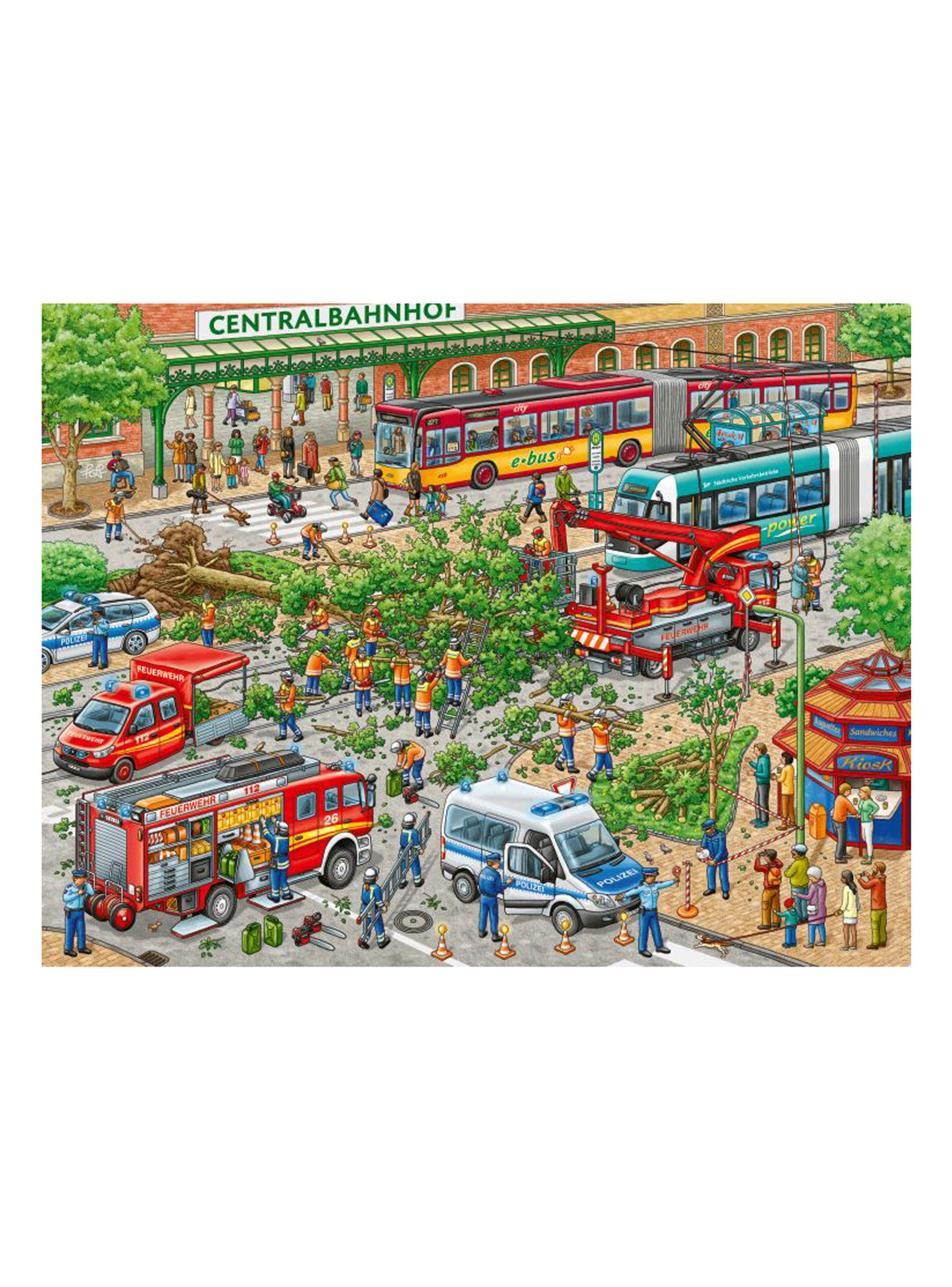 Puzzle enmarcado Problemas en la calle Caramba-1