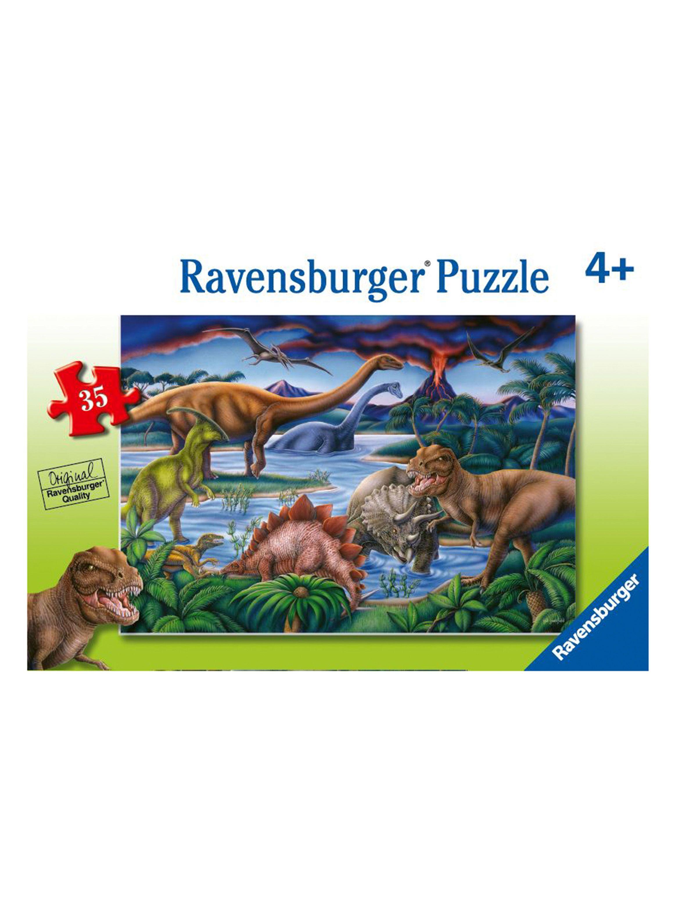 Puzzle Reunión de Dinosaurios 35 Piezas Caramba-0