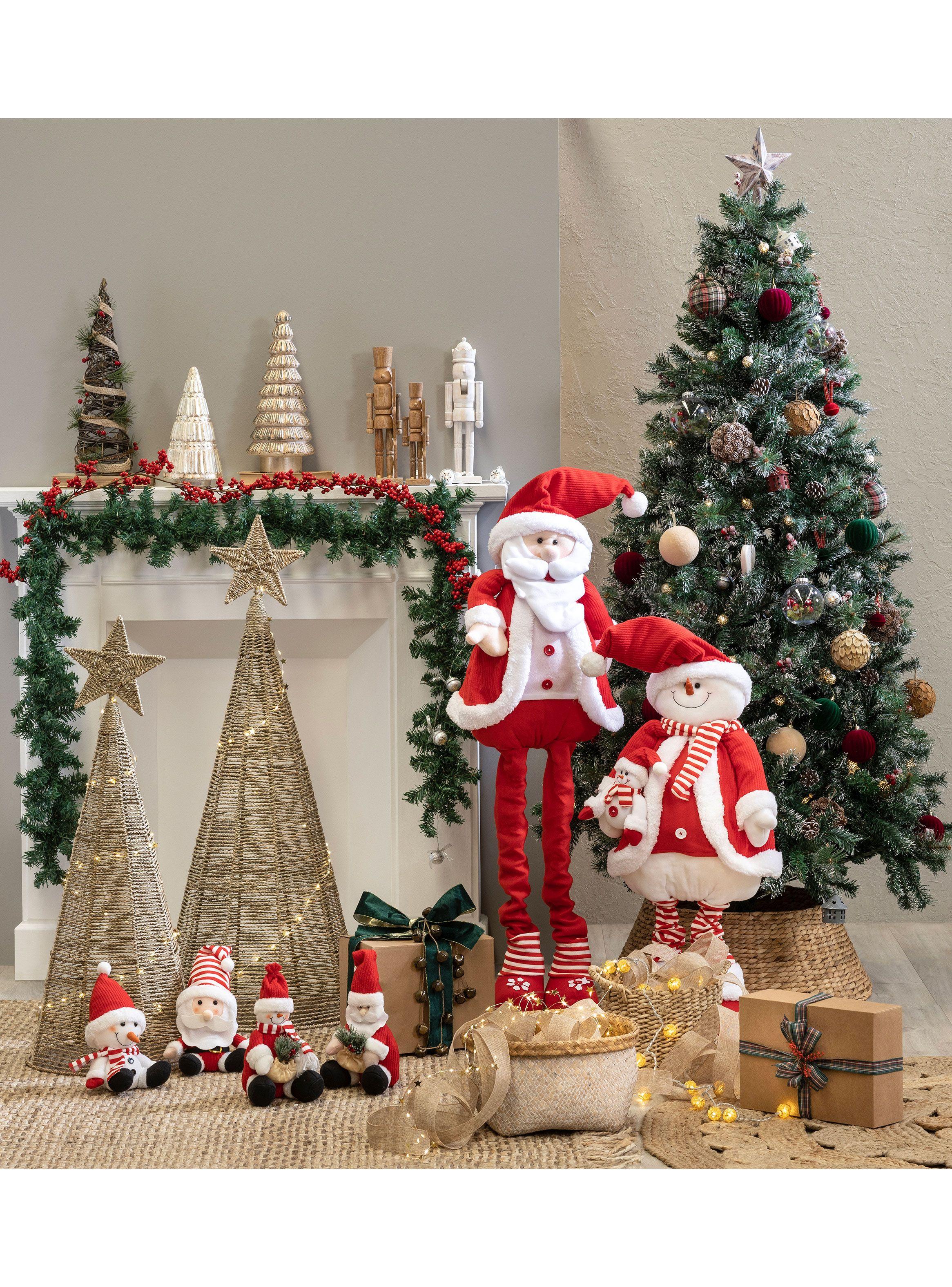 Pino Navidad Vidrio Blanco-6