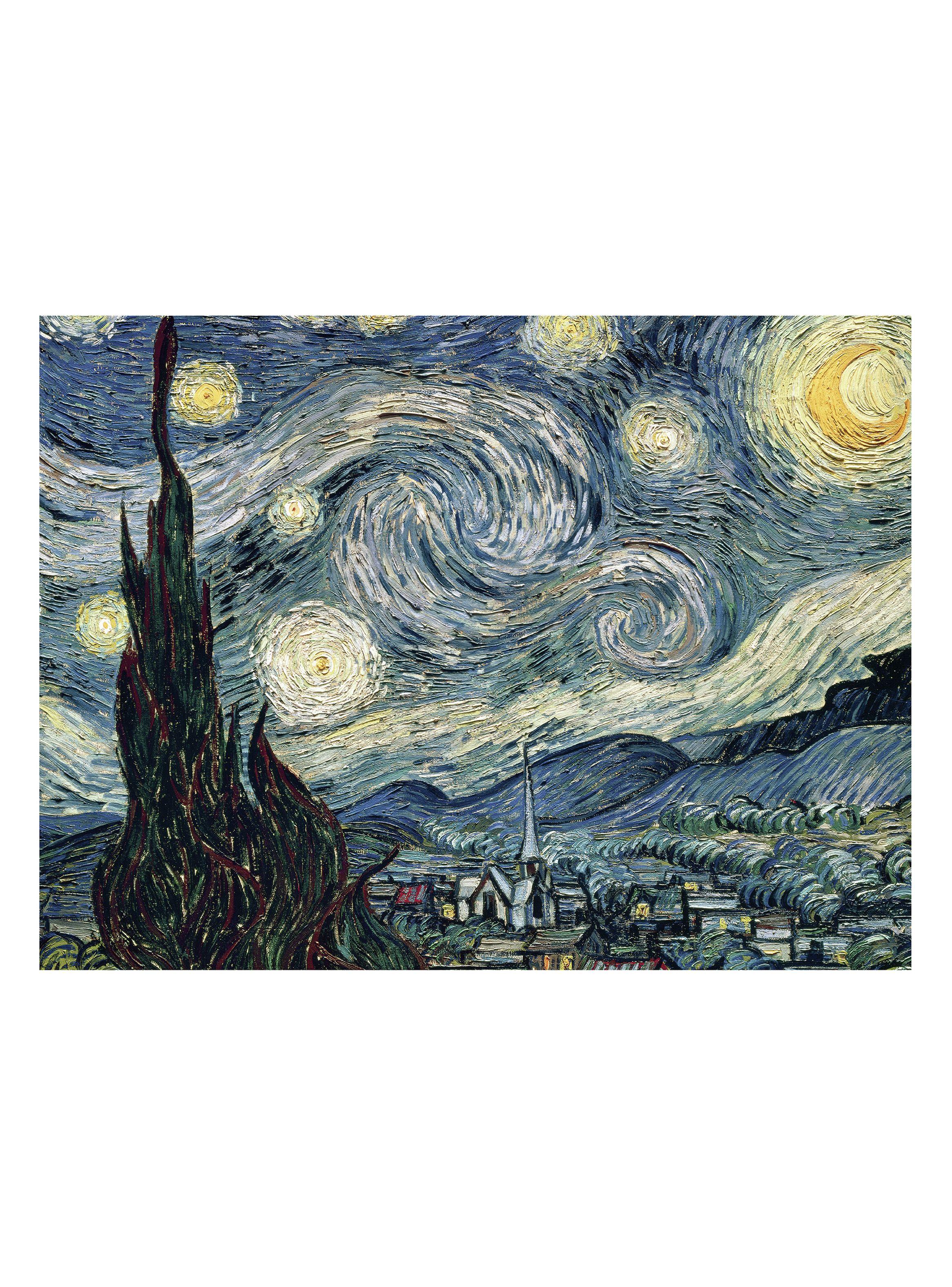 Puzzle Van Gogh Noche Estrellada 1500 Piezas Caramba-1