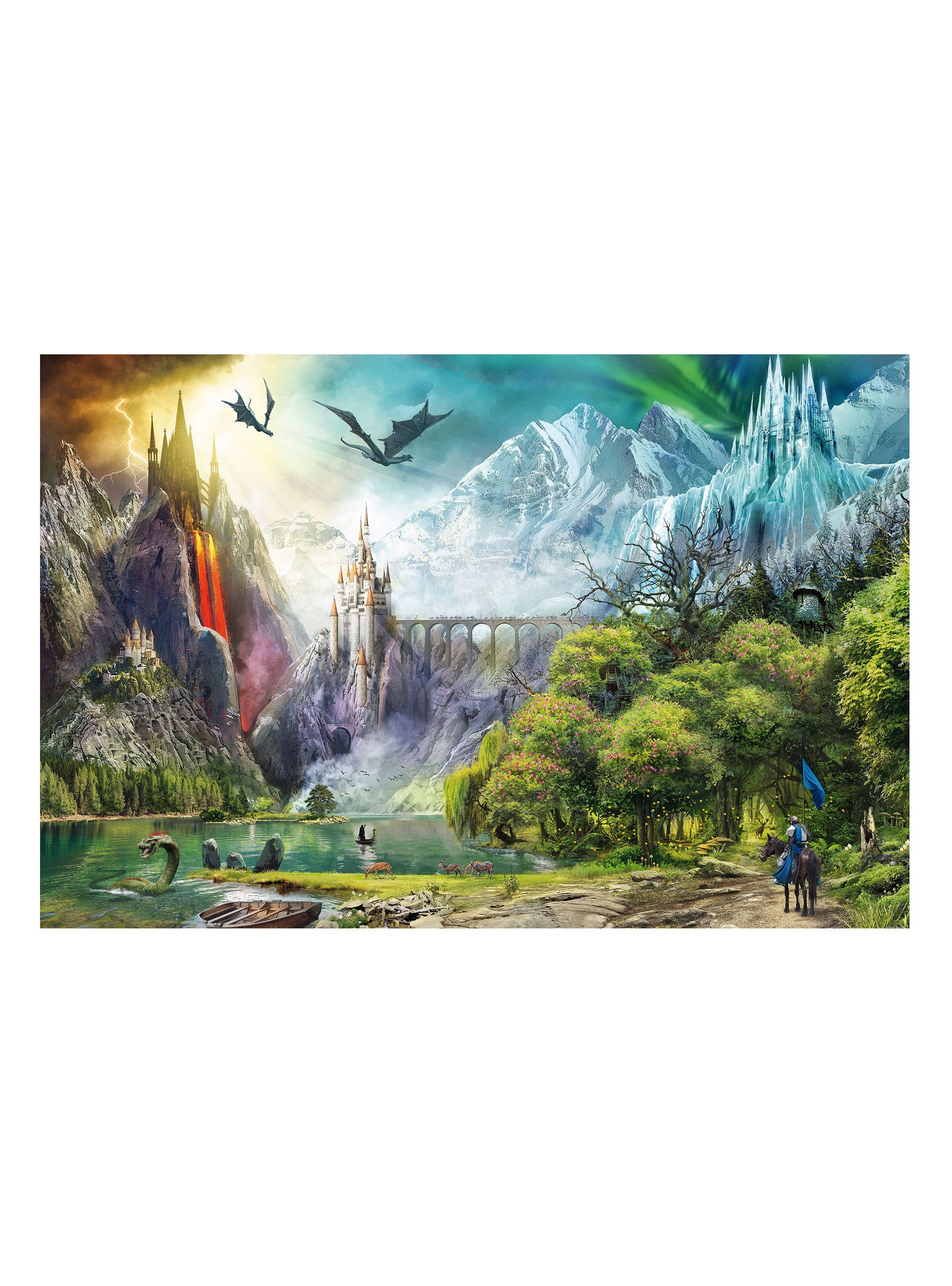 Ravensburger Puzzle Reino de Dragones 3000 Piezas Caramba-1